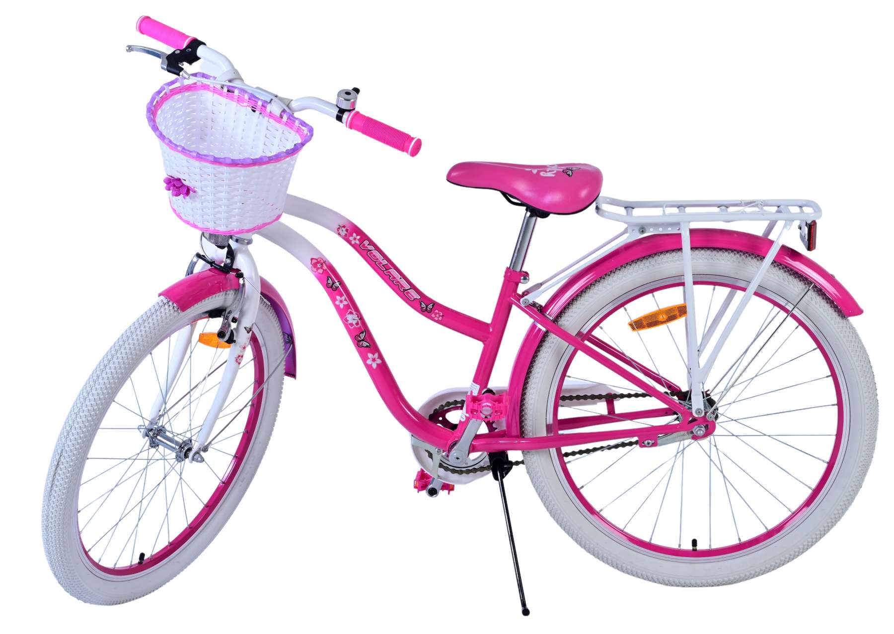 Volare Lovely Kinderfiets - Meisjes - 24 inch - Roze 3 Volare Lovely Kinderfiets - Meisjes - 24 inch - Roze - Afbeelding 3