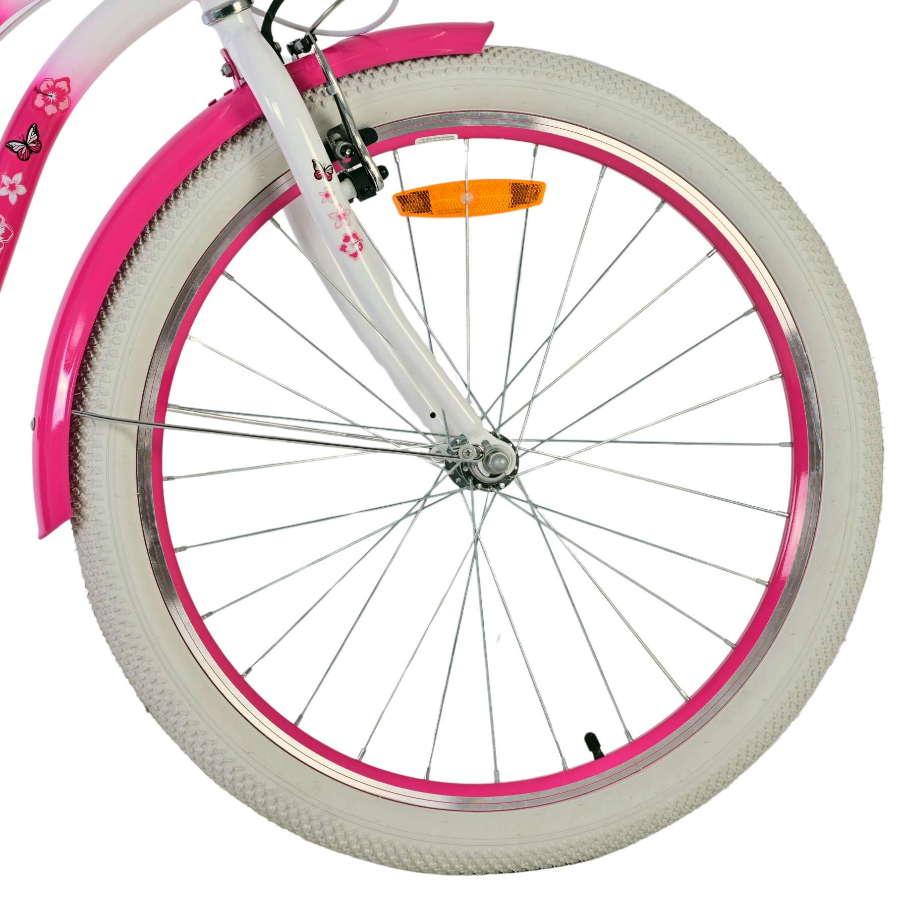 Volare Lovely Kinderfiets - Meisjes - 24 inch - Roze - Twee handremmen 4 Volare Lovely Kinderfiets - Meisjes - 24 inch - Roze - Twee handremmen - Afbeelding 4