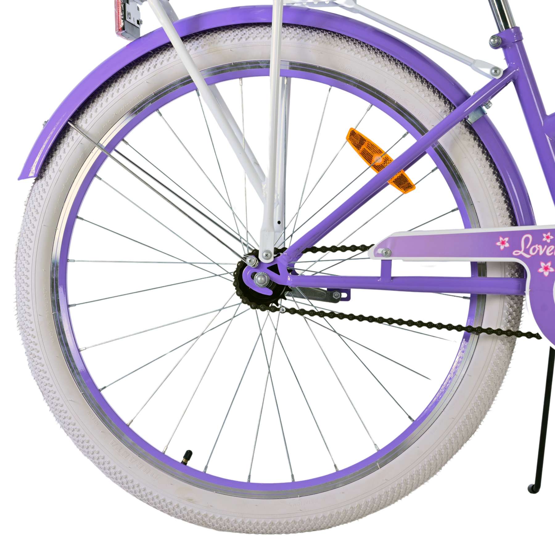 Volare Lovely Kinderfiets - Meisjes - 26 inch - Paars 10 Volare Lovely Kinderfiets - Meisjes - 26 inch - Paars - Afbeelding 10