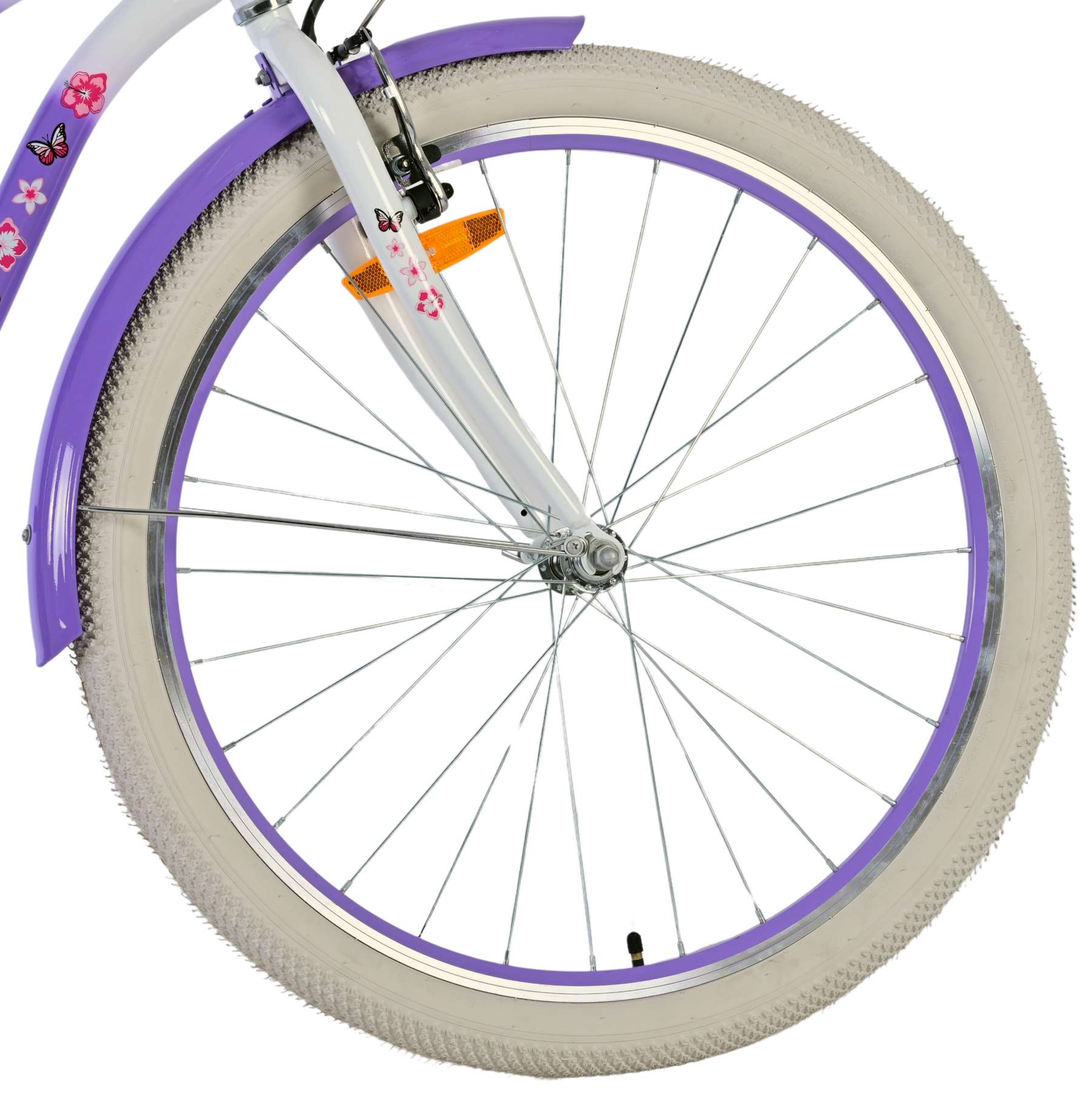 Volare Lovely Kinderfiets - Meisjes - 26 inch - Paars 9 Volare Lovely Kinderfiets - Meisjes - 26 inch - Paars - Afbeelding 9