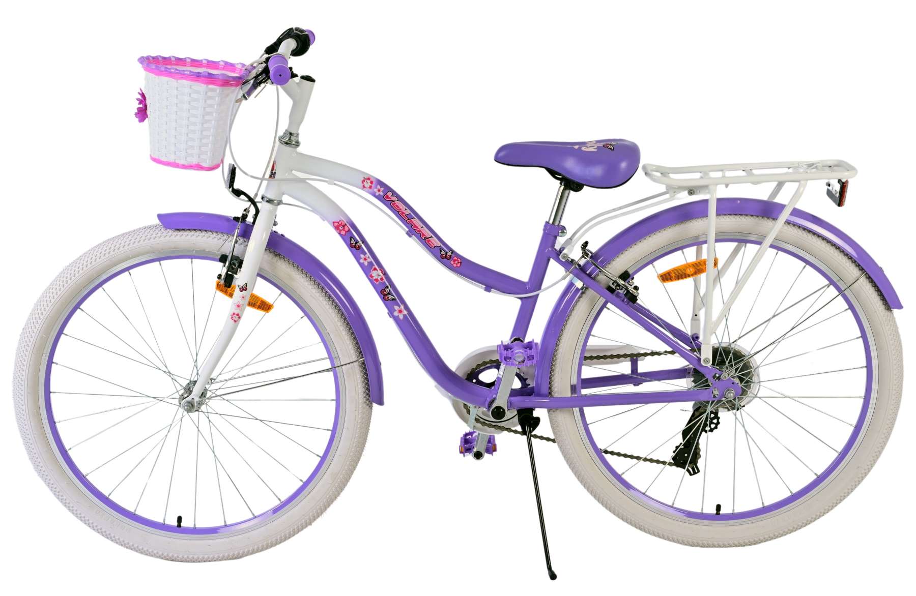 Volare Lovely Kinderfiets - Meisjes - 26 inch - Paars - 7 speed 8 Volare Lovely Kinderfiets - Meisjes - 26 inch - Paars - 7 speed - Afbeelding 8