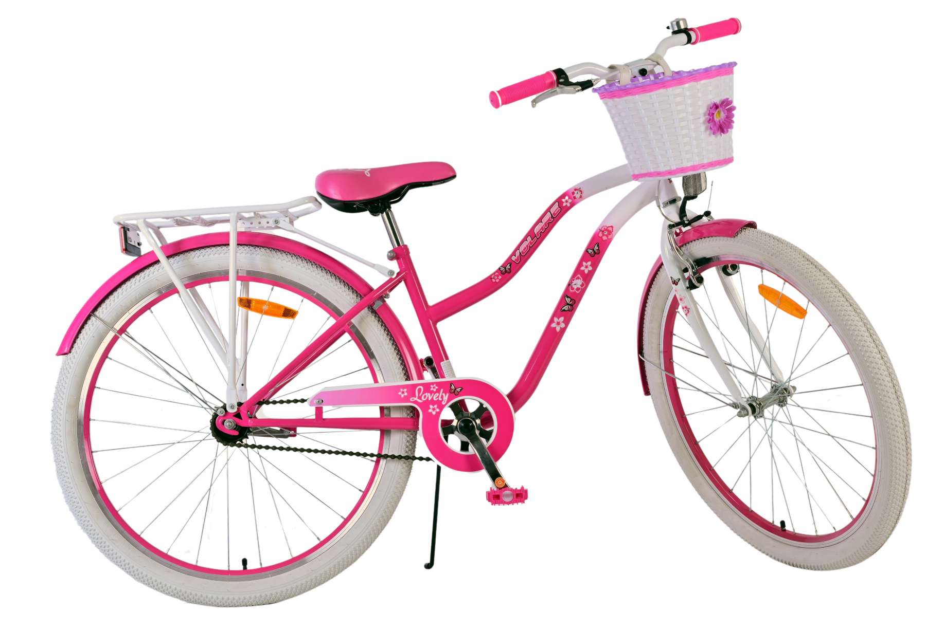 Volare Lovely Kinderfiets - Meisjes - 26 inch - Roze 10 Volare Lovely Kinderfiets - Meisjes - 26 inch - Roze - Afbeelding 10