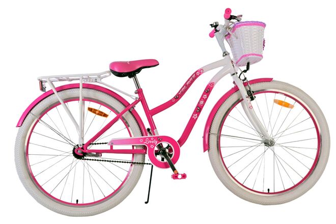 Volare Lovely Kinderfiets - Meisjes - 26 inch - Roze 1 Volare Lovely Kinderfiets - Meisjes - 26 inch - Roze