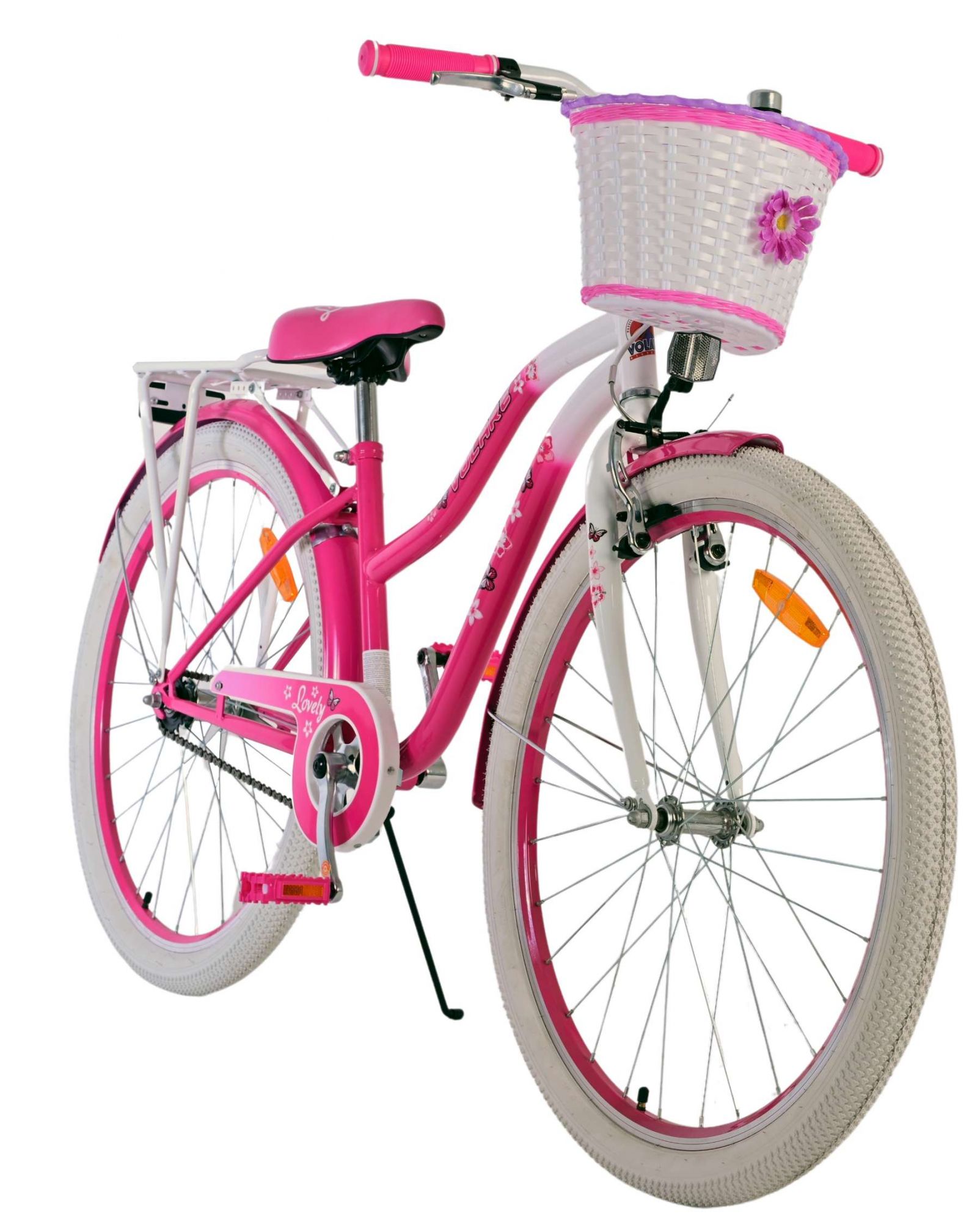 Volare Lovely Kinderfiets - Meisjes - 26 inch - Roze 5 Volare Lovely Kinderfiets - Meisjes - 26 inch - Roze - Afbeelding 5