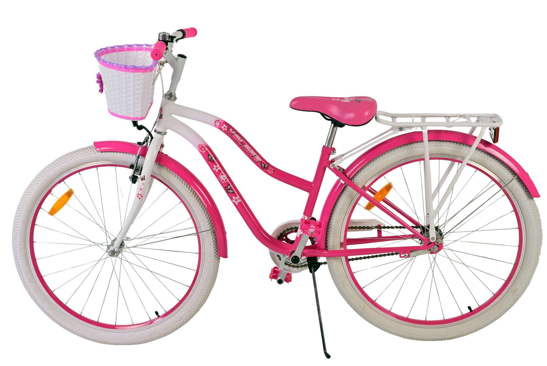 Volare Lovely Kinderfiets - Meisjes - 26 inch - Roze 3 Volare Lovely Kinderfiets - Meisjes - 26 inch - Roze - Afbeelding 3