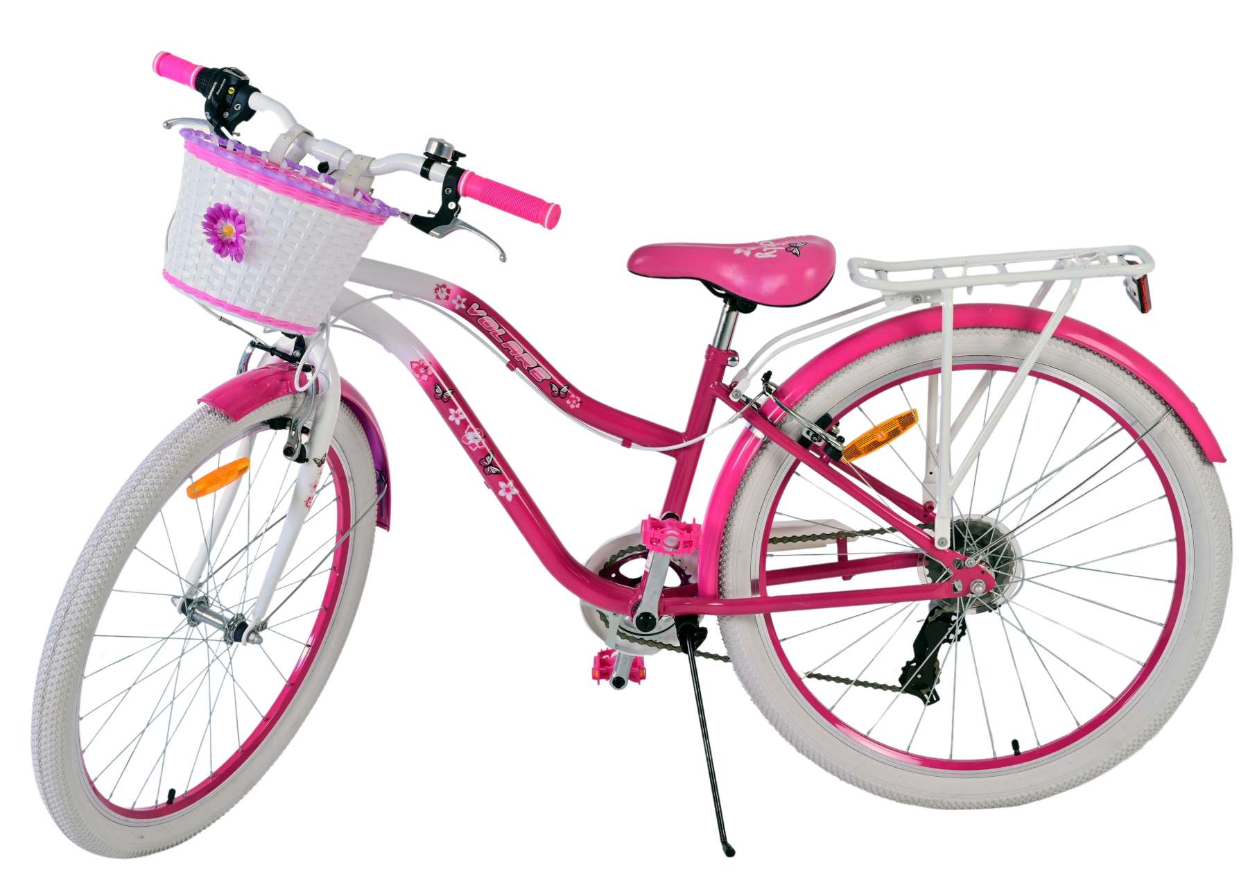 Volare Lovely Kinderfiets - Meisjes - 26 inch - Roze - 7 speed 4 Volare Lovely Kinderfiets - Meisjes - 26 inch - Roze - 7 speed - Afbeelding 4