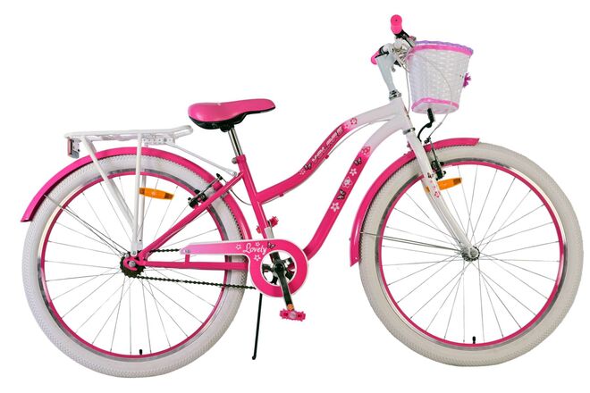Volare Lovely Kinderfiets - Meisjes - 26 inch - Roze - Twee handremmen 1 Volare Lovely Kinderfiets - Meisjes - 26 inch - Roze - Twee handremmen