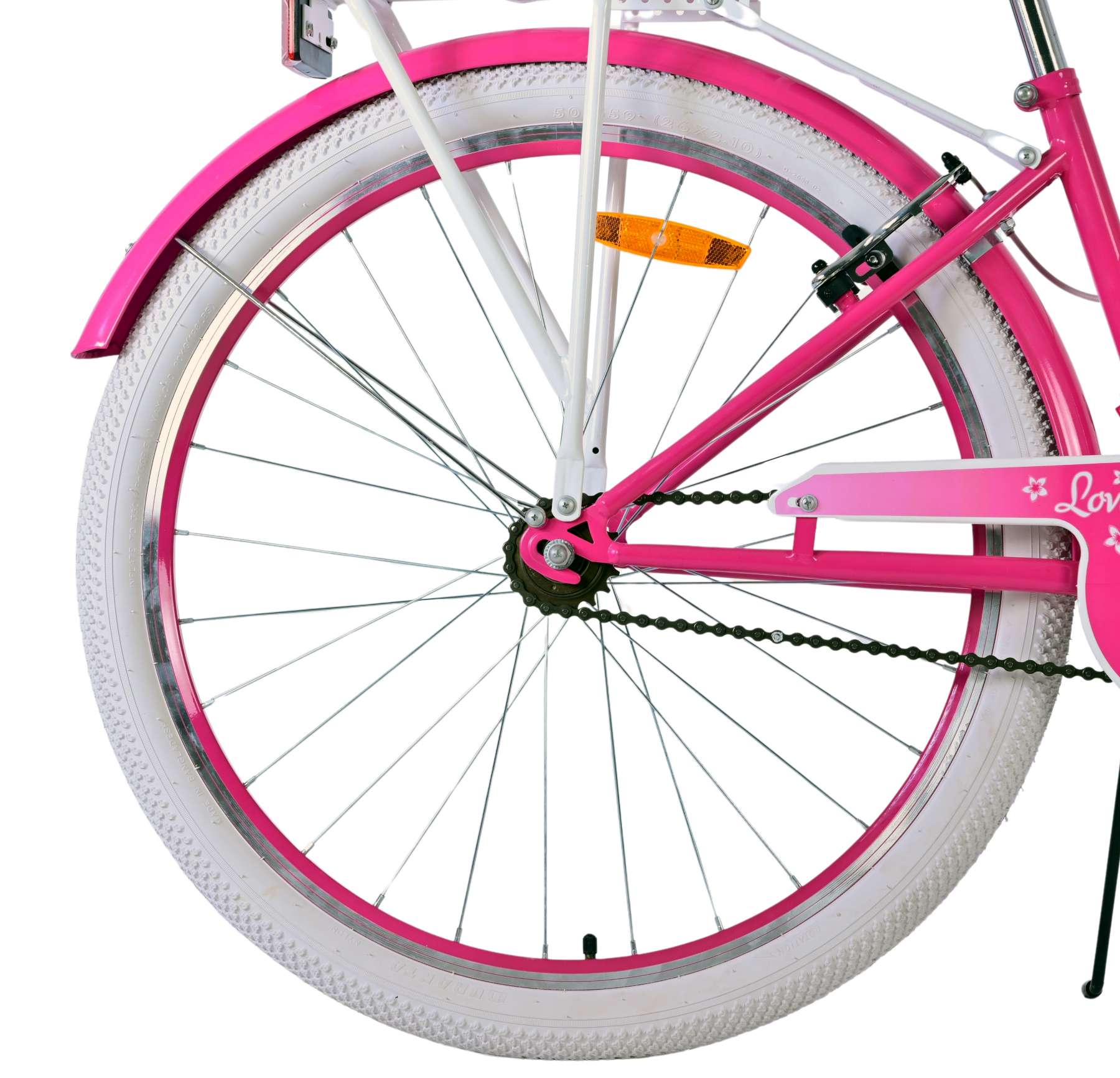 Volare Lovely Kinderfiets - Meisjes - 26 inch - Roze - Twee handremmen 2 Volare Lovely Kinderfiets - Meisjes - 26 inch - Roze - Twee handremmen - Afbeelding 2
