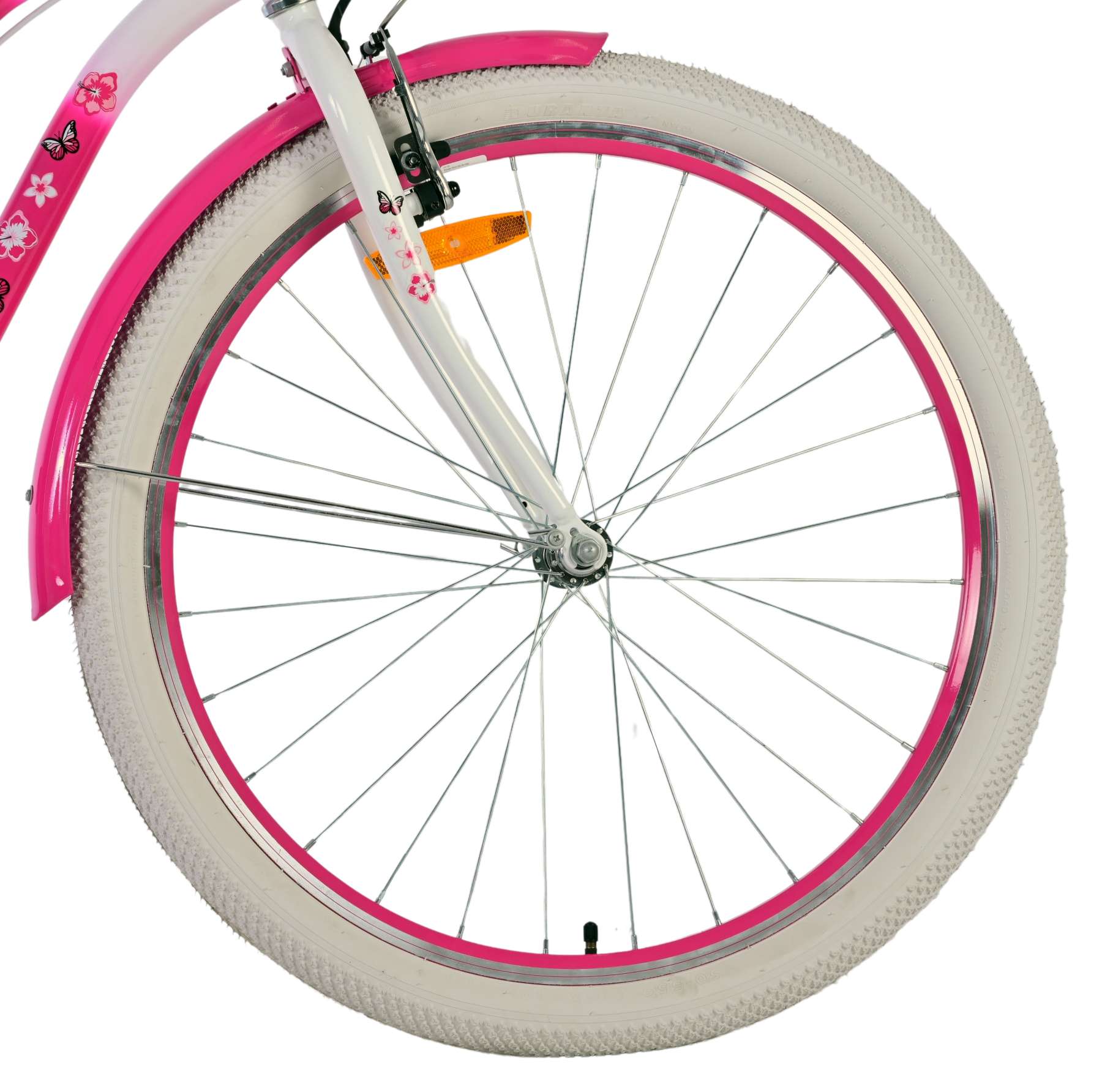Volare Lovely Kinderfiets - Meisjes - 26 inch - Roze - Twee handremmen 3 Volare Lovely Kinderfiets - Meisjes - 26 inch - Roze - Twee handremmen - Afbeelding 3