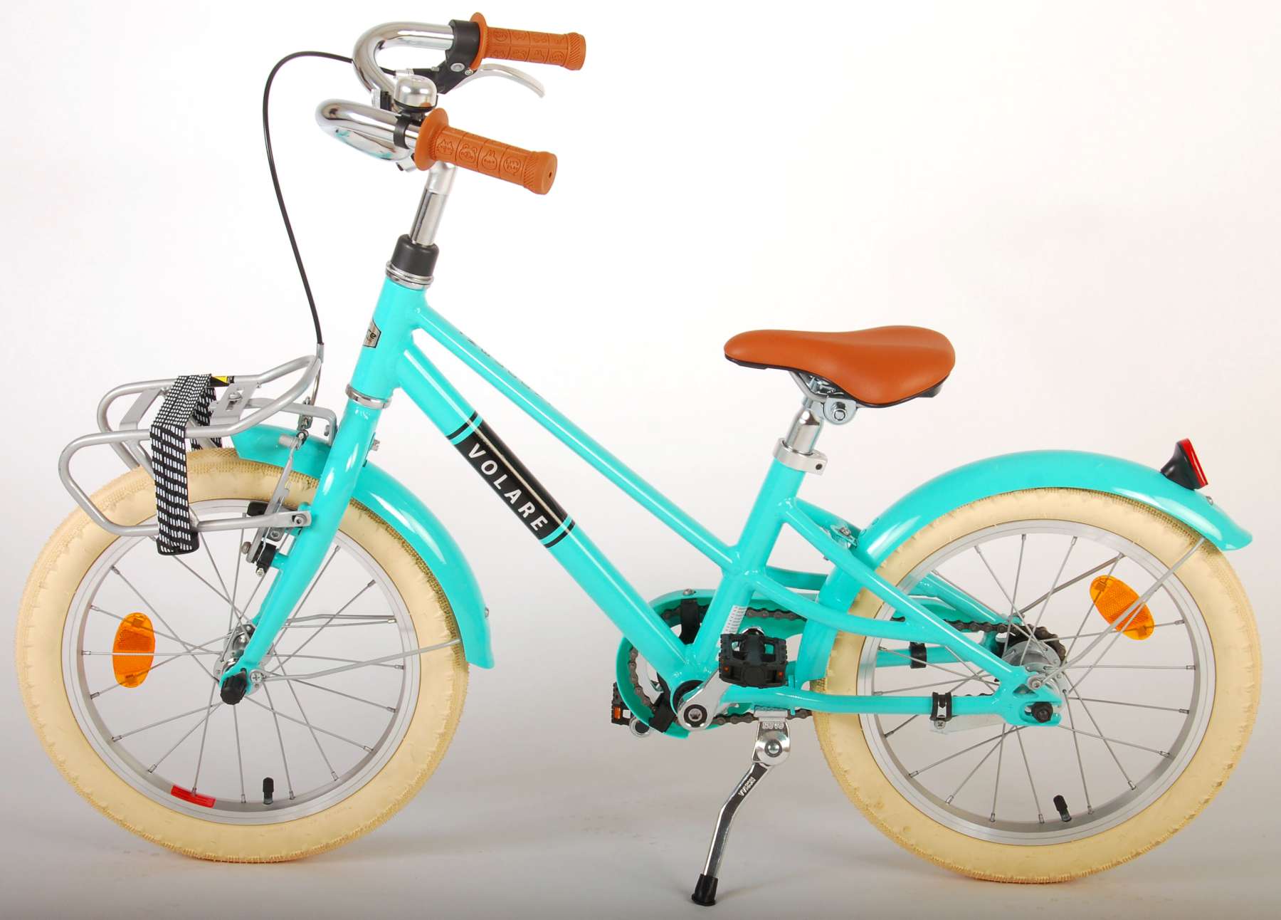 Volare Melody Kinderfiets - Meisjes - 16 inch - Turquoise - Prime Collection 14 Volare Melody Kinderfiets - Meisjes - 16 inch - Turquoise - Prime Collection - Afbeelding 14