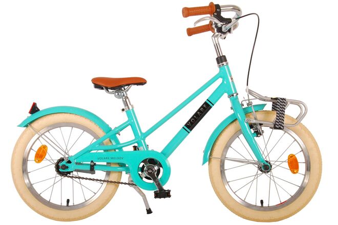 Volare Melody Kinderfiets - Meisjes - 16 inch - Turquoise - Prime Collection 1 Volare Melody Kinderfiets - Meisjes - 16 inch - Turquoise - Prime Collection