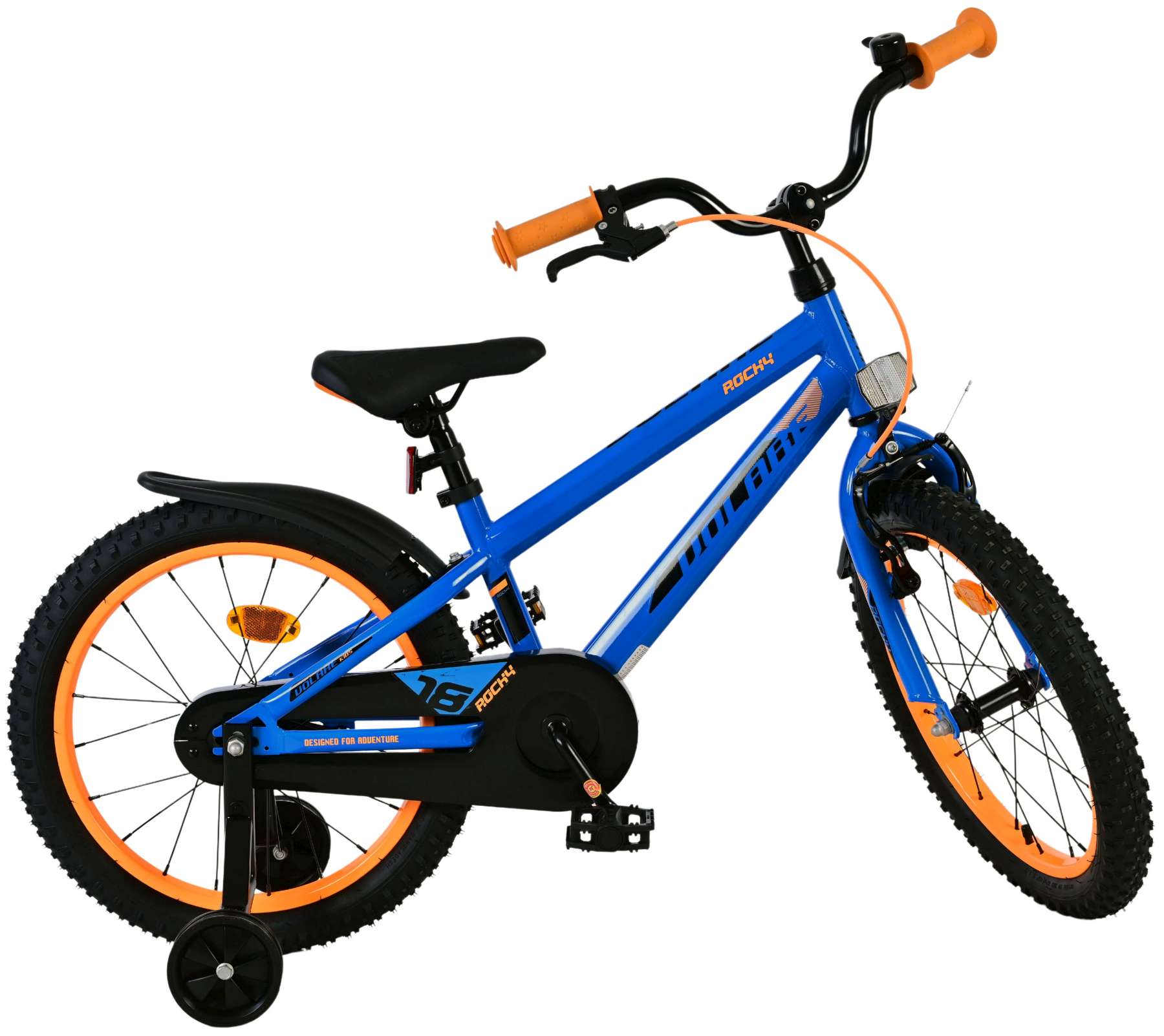 Volare Rocky Kinderfiets - Jongens - 18 inch - Blauw 9 Volare Rocky Kinderfiets - Jongens - 18 inch - Blauw - Afbeelding 9