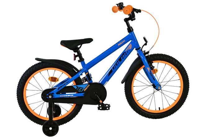 Volare Rocky Kinderfiets - Jongens - 18 inch - Blauw 1 Volare Rocky Kinderfiets - Jongens - 18 inch - Blauw