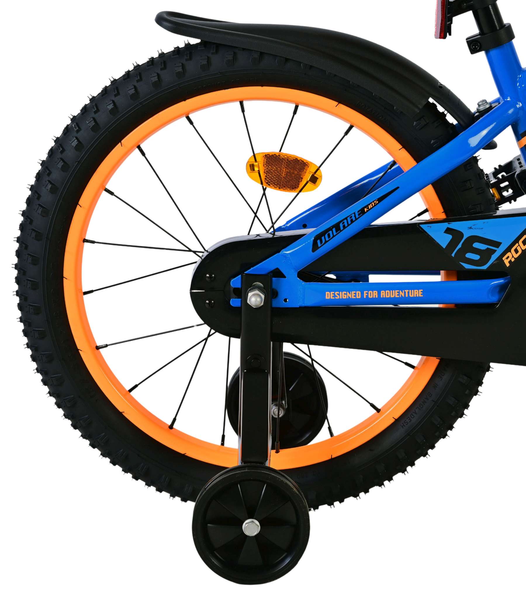 Volare Rocky Kinderfiets - Jongens - 18 inch - Blauw 2 Volare Rocky Kinderfiets - Jongens - 18 inch - Blauw - Afbeelding 2