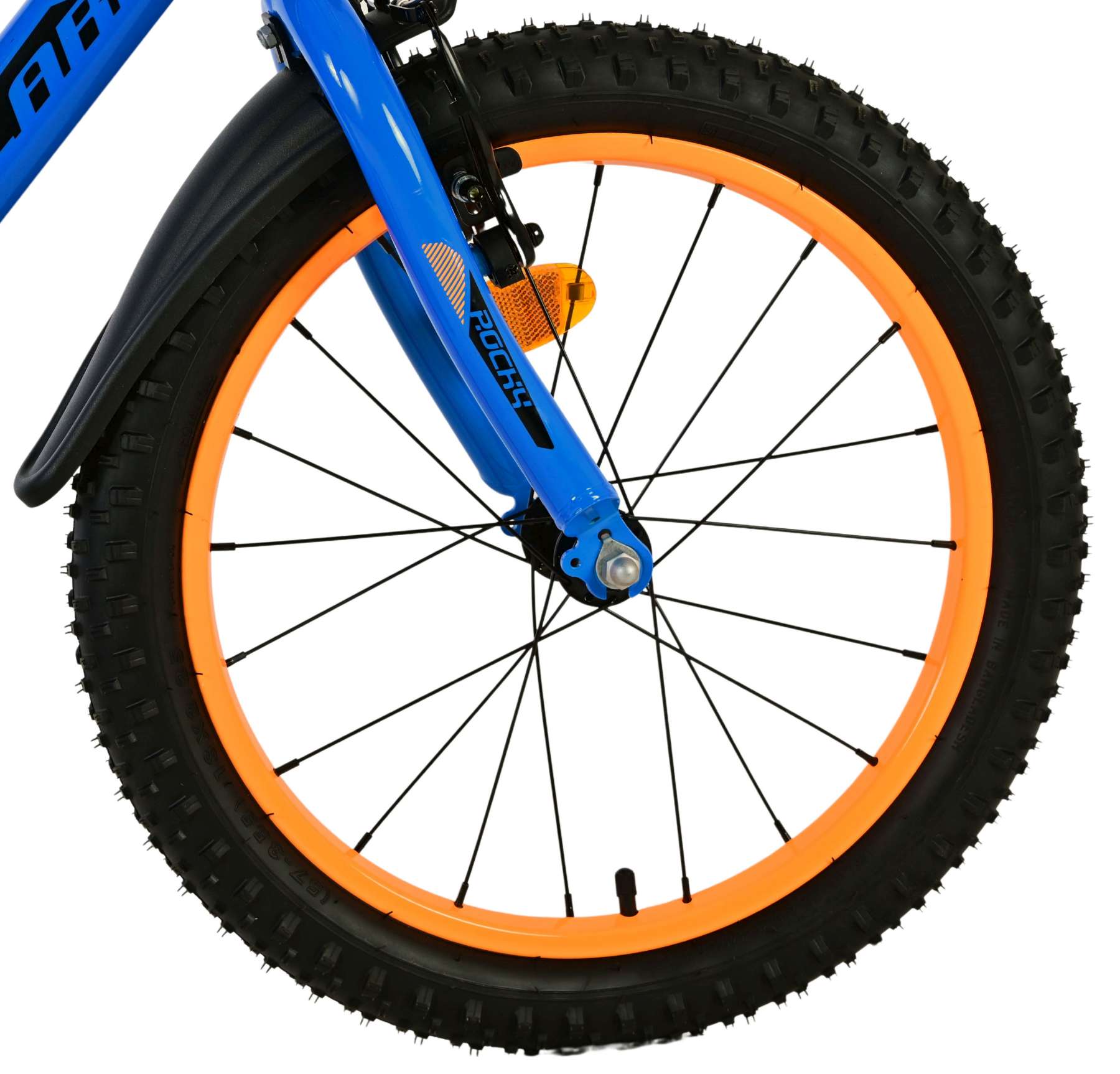 Volare Rocky Kinderfiets - Jongens - 18 inch - Blauw 3 Volare Rocky Kinderfiets - Jongens - 18 inch - Blauw - Afbeelding 3