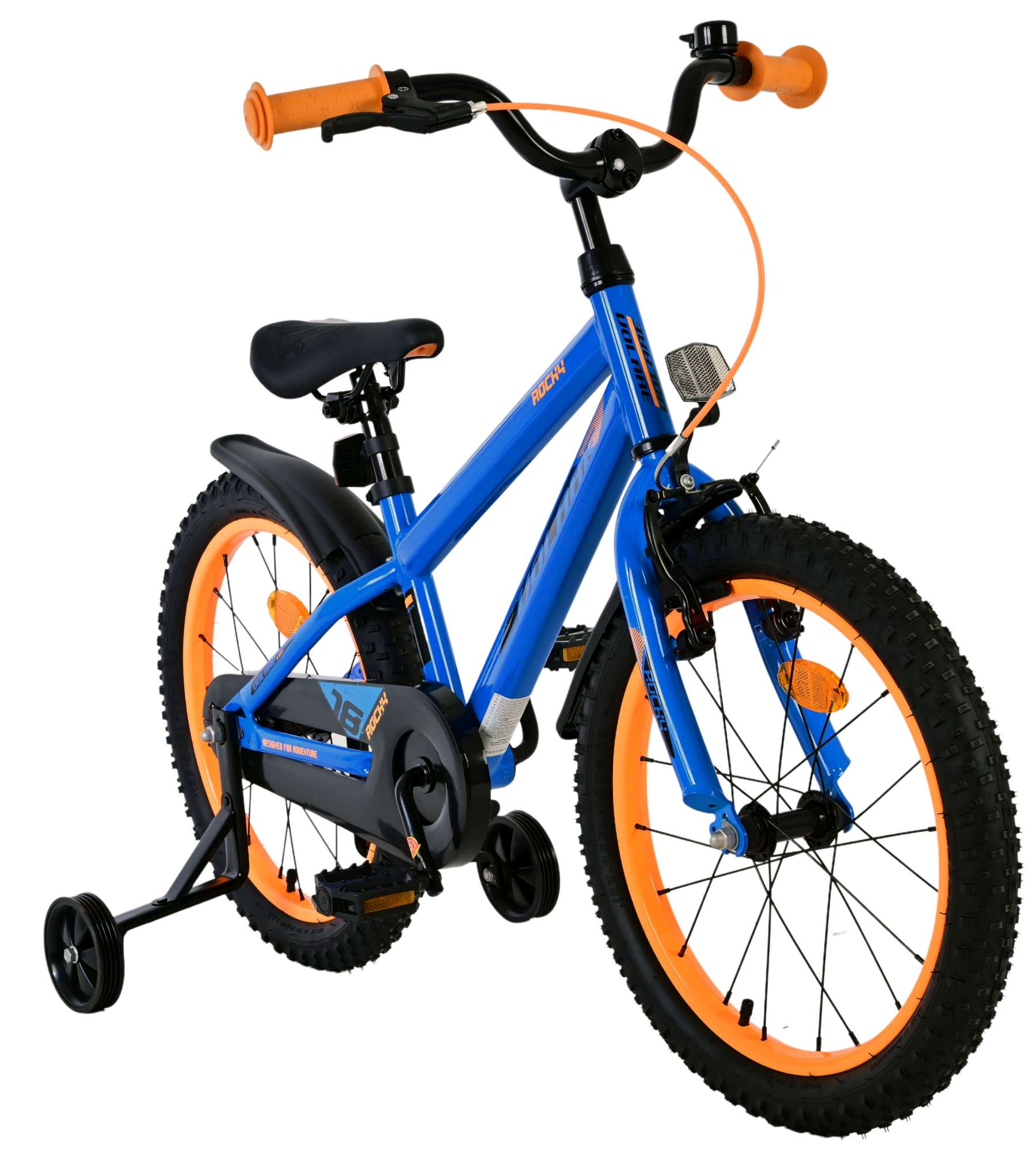 Volare Rocky Kinderfiets - Jongens - 18 inch - Blauw 5 Volare Rocky Kinderfiets - Jongens - 18 inch - Blauw - Afbeelding 5