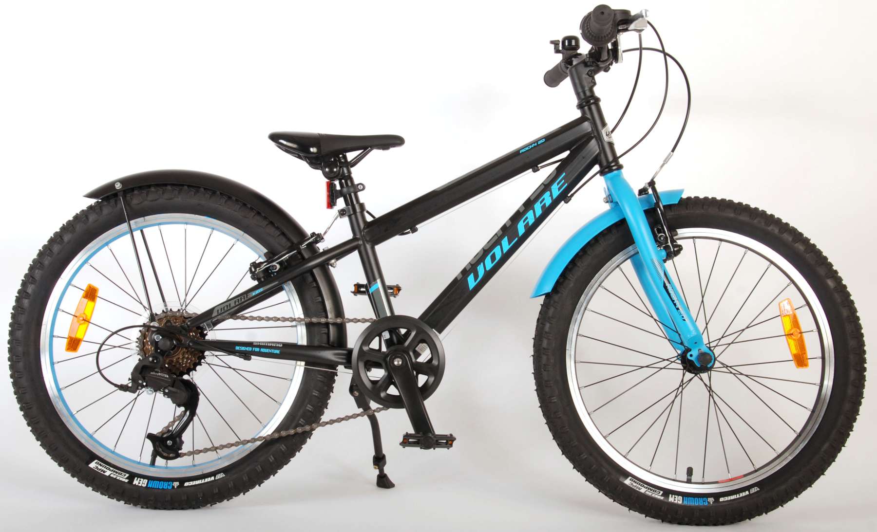 Volare Rocky Kinderfiets - 20 inch - Blauw Zwart - 85% afgemonteerd - 6 speed - Prime Collection 15 Volare Rocky Kinderfiets - 20 inch - Blauw Zwart - 85% afgemonteerd - 6 speed - Prime Collection - Afbeelding 15