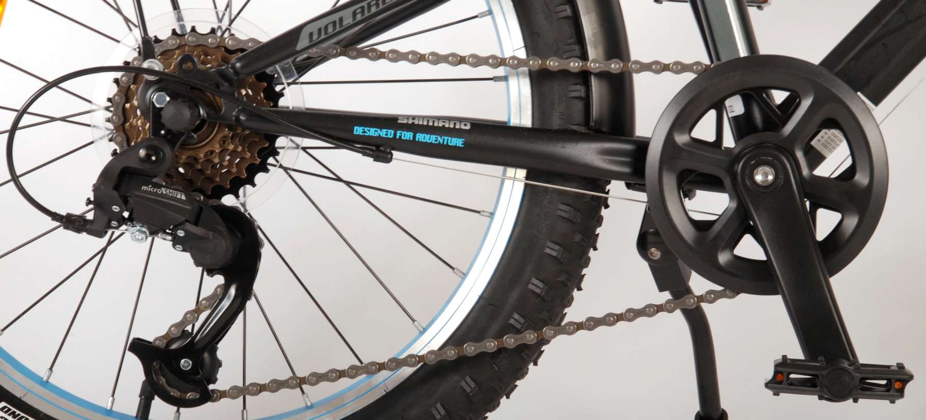 Volare Rocky Kinderfiets - 20 inch - Blauw Zwart - 85% afgemonteerd - 6 speed - Prime Collection 12 Volare Rocky Kinderfiets - 20 inch - Blauw Zwart - 85% afgemonteerd - 6 speed - Prime Collection - Afbeelding 12