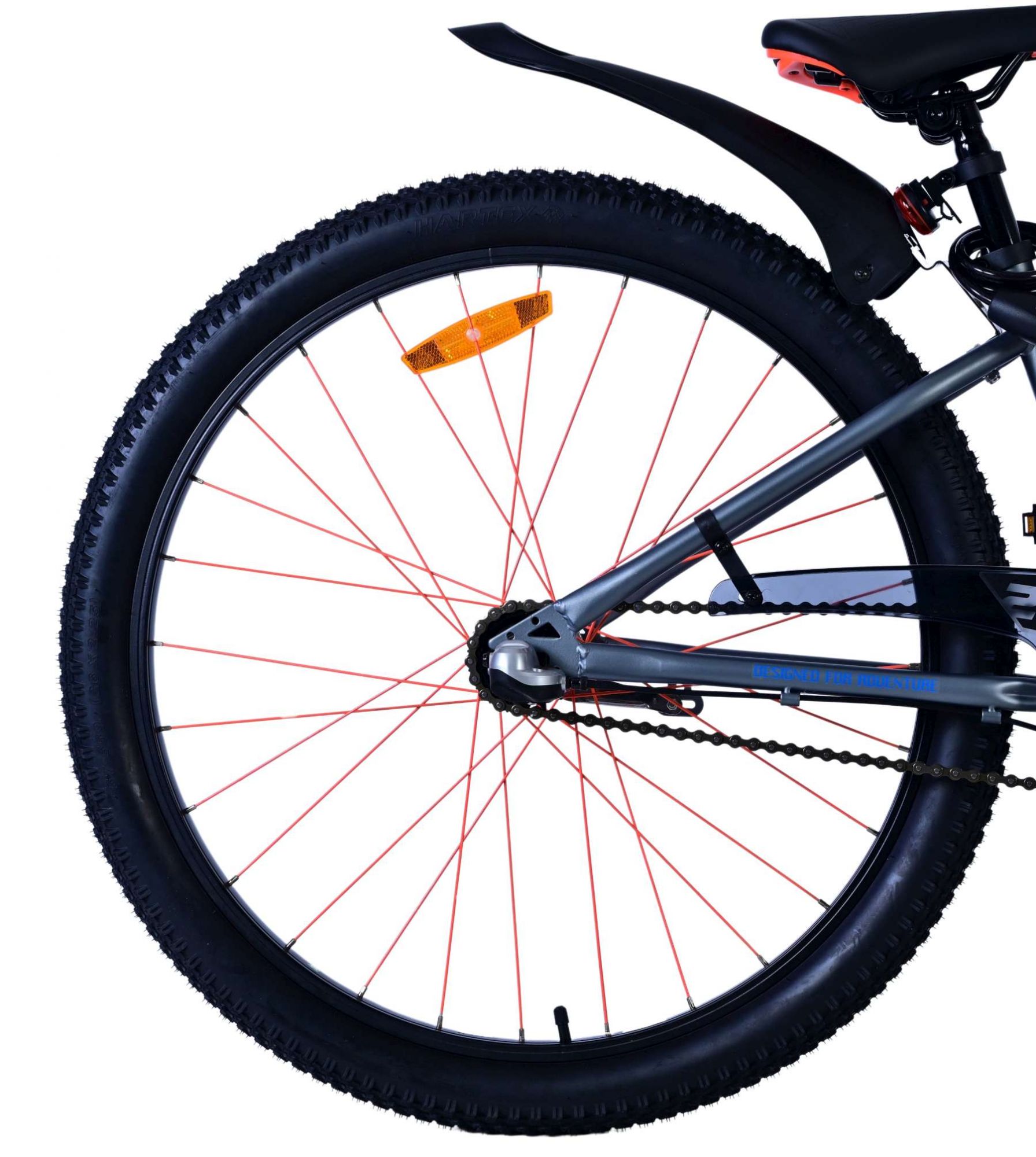 Volare Rocky Kinderfiets - 26 inch - Blauw - Shimano Nexus 3 versnellingen 2 Volare Rocky Kinderfiets - 26 inch - Blauw - Shimano Nexus 3 versnellingen - Afbeelding 2