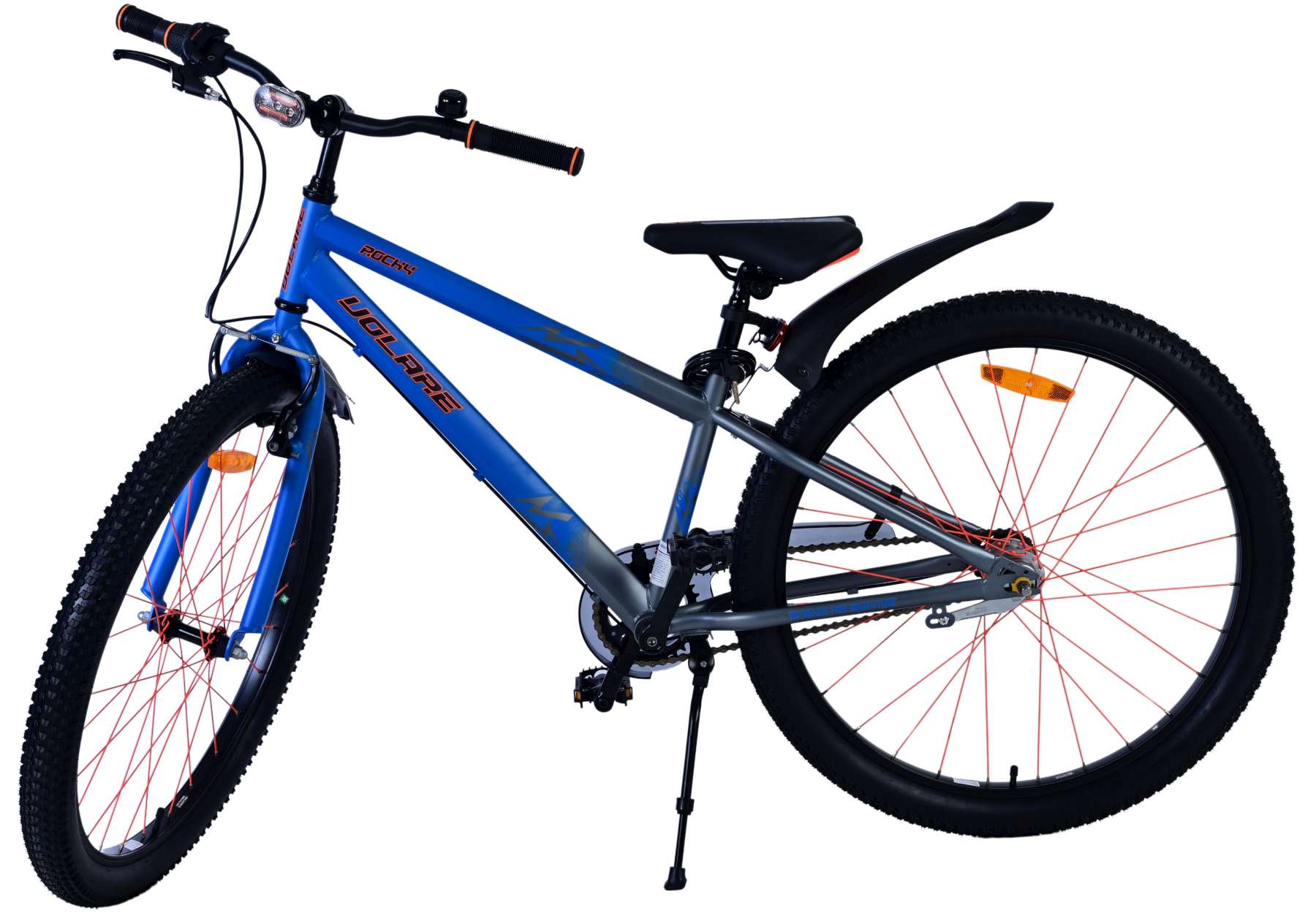 Volare Rocky Kinderfiets - 26 inch - Blauw - Shimano Nexus 3 versnellingen 9 Volare Rocky Kinderfiets - 26 inch - Blauw - Shimano Nexus 3 versnellingen - Afbeelding 9