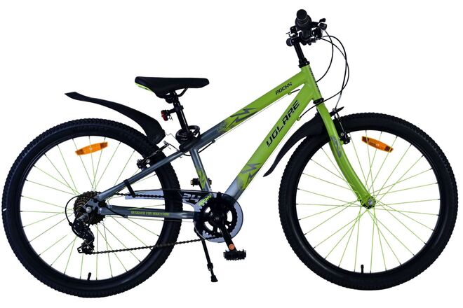 Volare Rocky Kinderfiets - 24 inch - Groen - 7 speed 1 Volare Rocky Kinderfiets - 24 inch - Groen - 7 speed