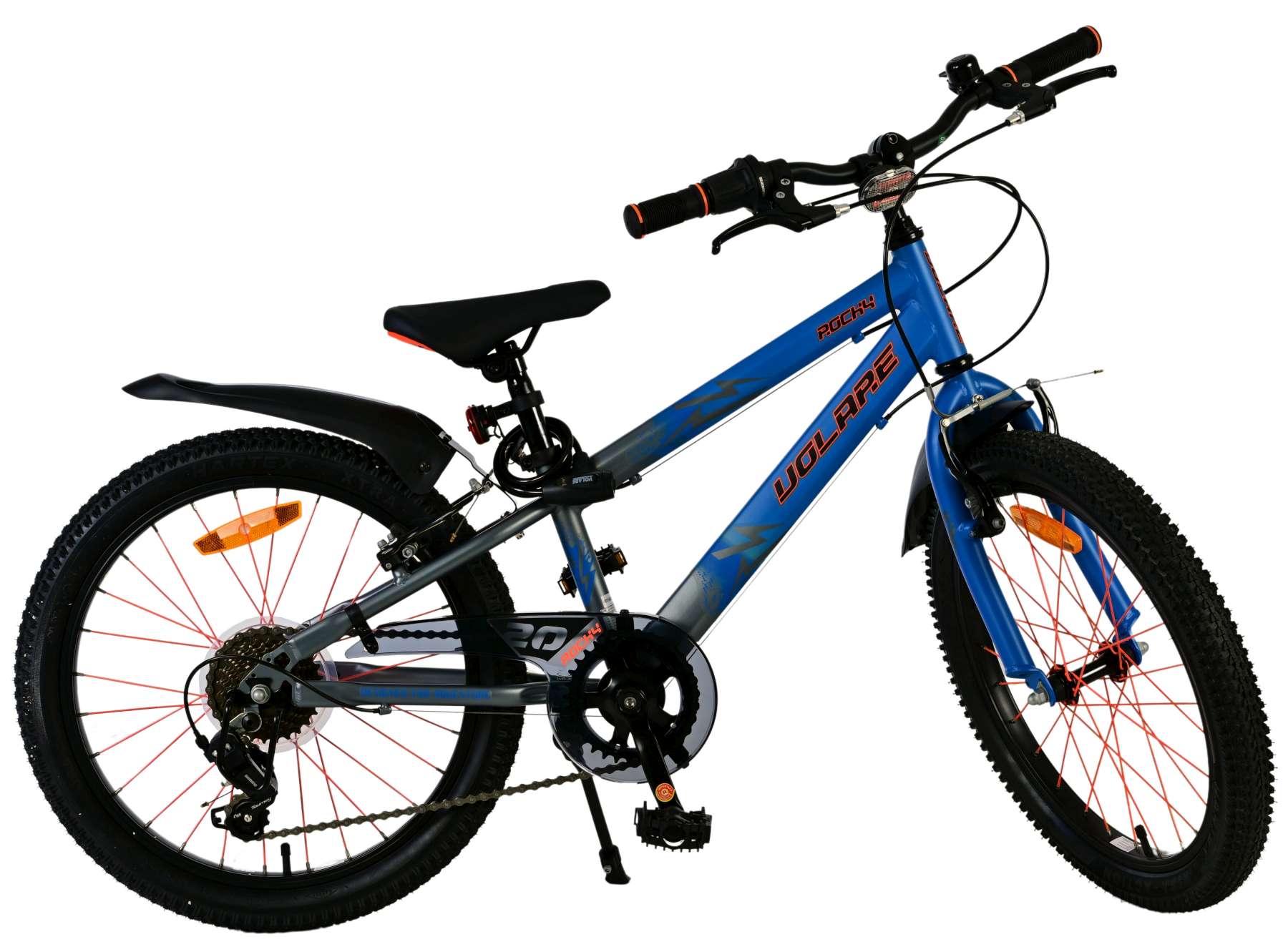 Volare Rocky Kinderfiets - 20 inch - 7 speed - Blauw 11 Volare Rocky Kinderfiets - 20 inch - 7 speed - Blauw - Afbeelding 11