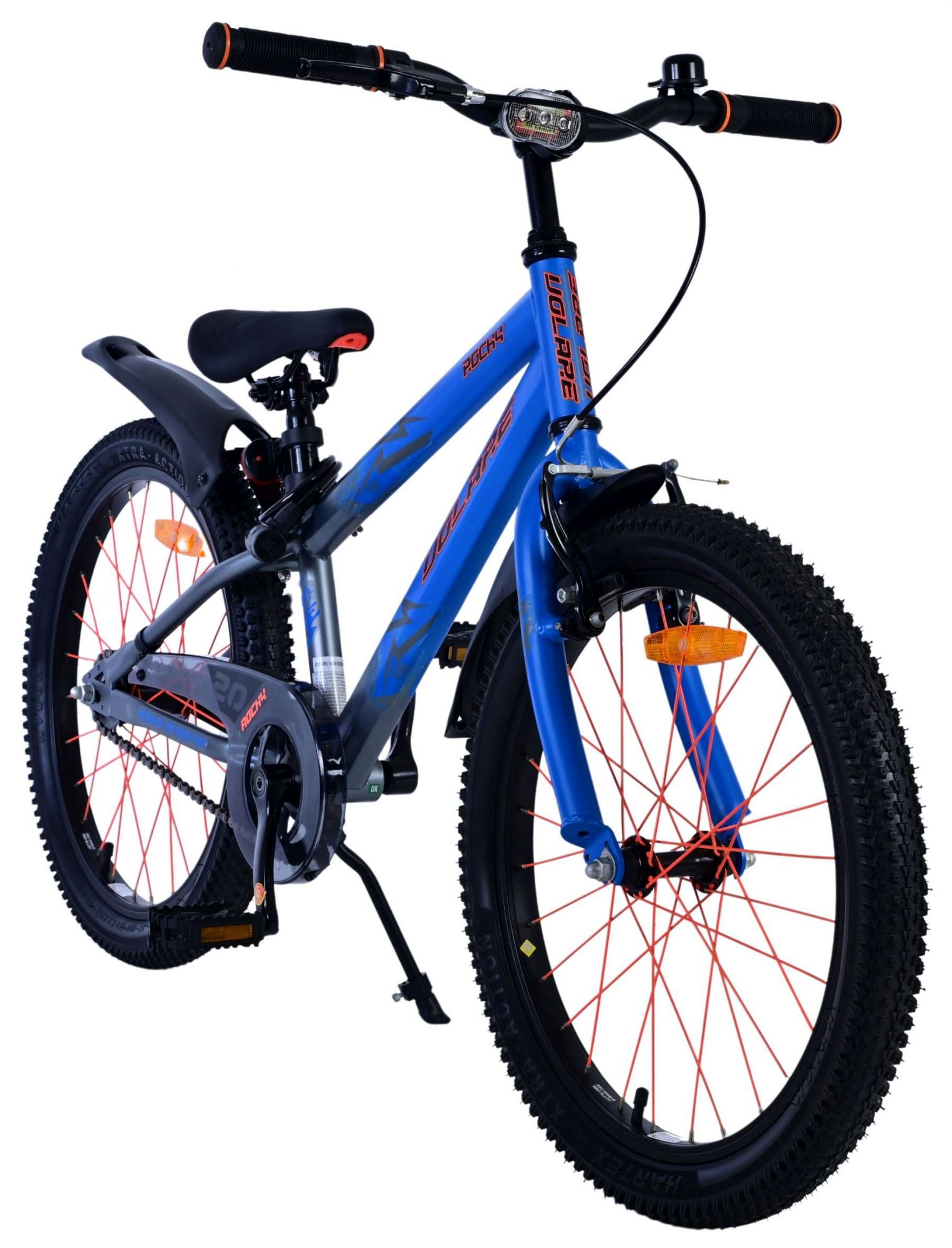 Volare Rocky Kinderfiets - Jongens - 20 inch - Blauw 5 Volare Rocky Kinderfiets - Jongens - 20 inch - Blauw - Afbeelding 5