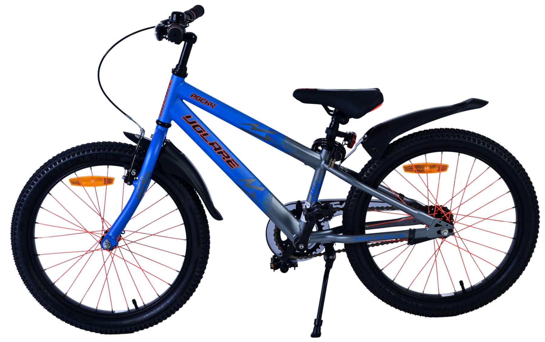 Volare Rocky Kinderfiets - Jongens - 20 inch - Blauw 7 Volare Rocky Kinderfiets - Jongens - 20 inch - Blauw - Afbeelding 7