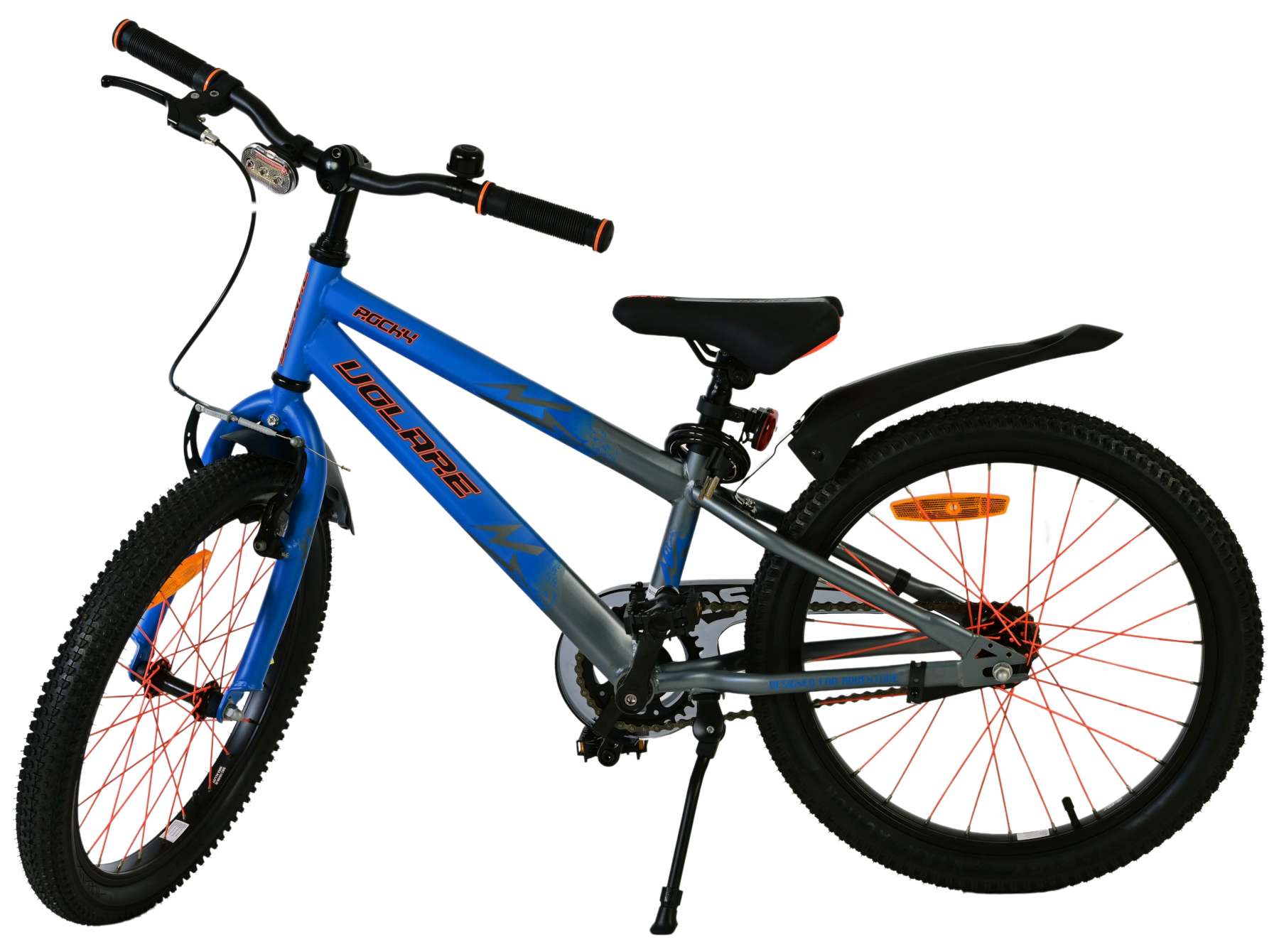 Volare Rocky Kinderfiets - Jongens - 20 inch - Blauw 8 Volare Rocky Kinderfiets - Jongens - 20 inch - Blauw - Afbeelding 8