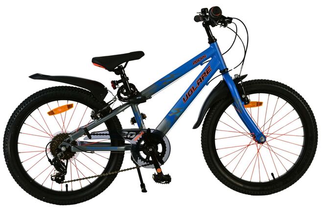 Volare Rocky Kinderfiets - 20 inch - 7 speed - Blauw 1 Volare Rocky Kinderfiets - 20 inch - 7 speed - Blauw