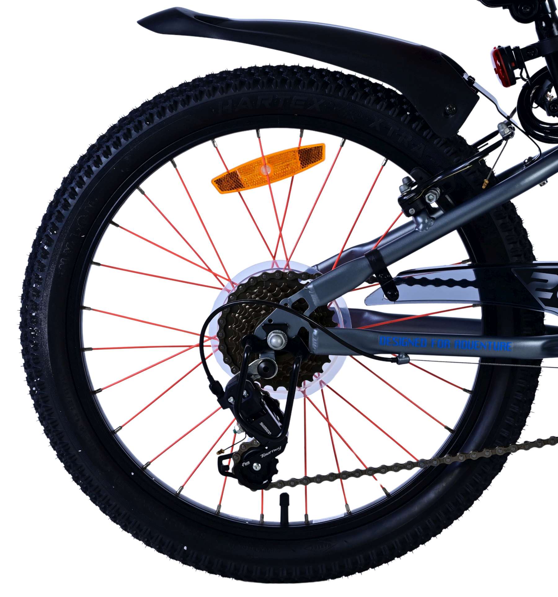 Volare Rocky Kinderfiets - 20 inch - 7 speed - Blauw 2 Volare Rocky Kinderfiets - 20 inch - 7 speed - Blauw - Afbeelding 2