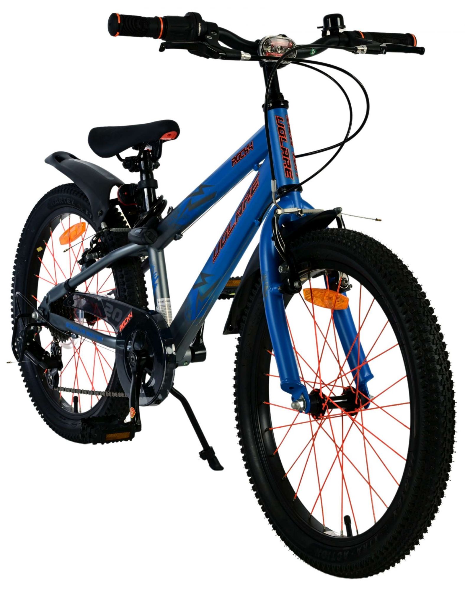 Volare Rocky Kinderfiets - 20 inch - 7 speed - Blauw 6 Volare Rocky Kinderfiets - 20 inch - 7 speed - Blauw - Afbeelding 6