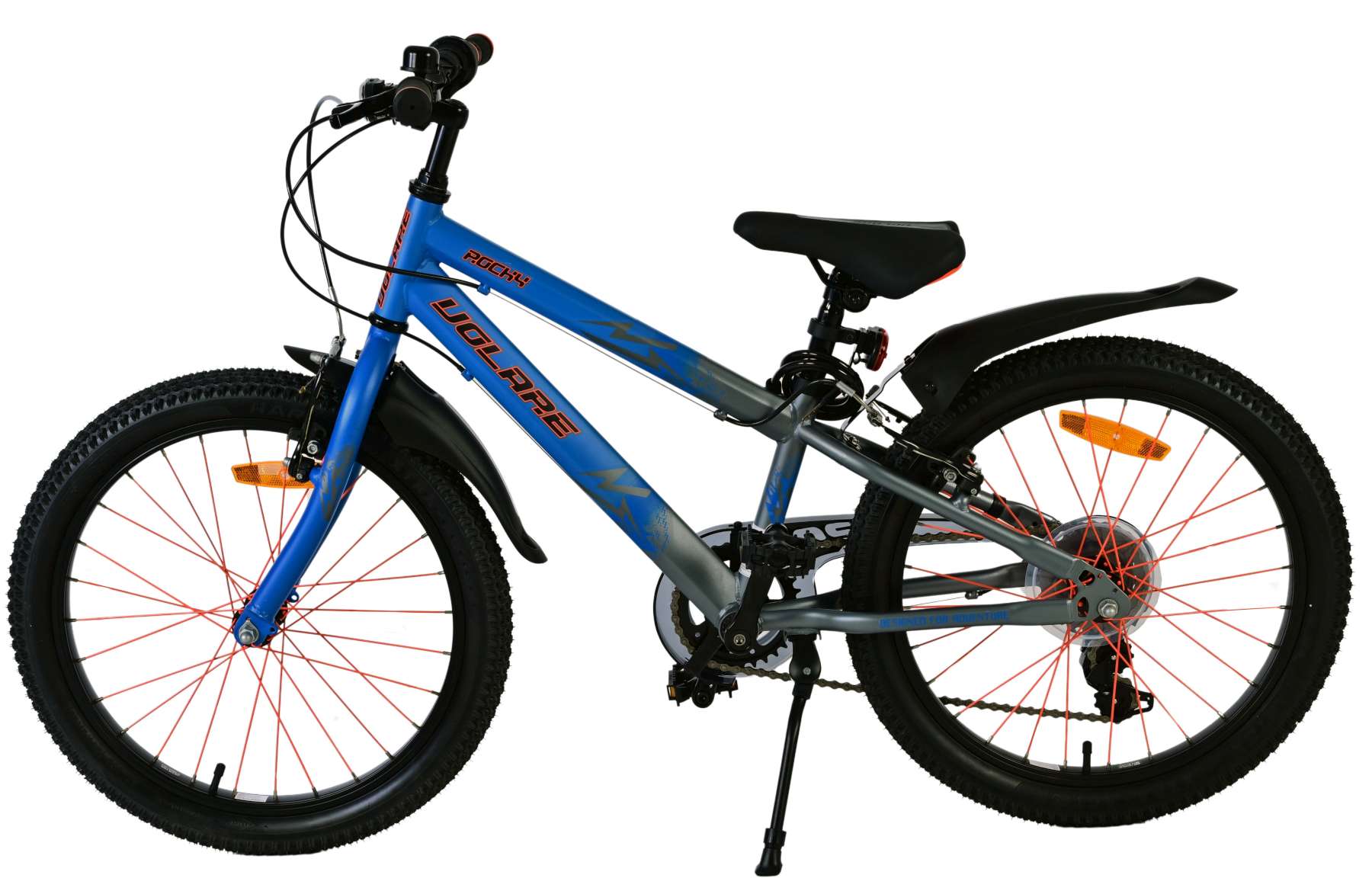 Volare Rocky Kinderfiets - 20 inch - 7 speed - Blauw 8 Volare Rocky Kinderfiets - 20 inch - 7 speed - Blauw - Afbeelding 8