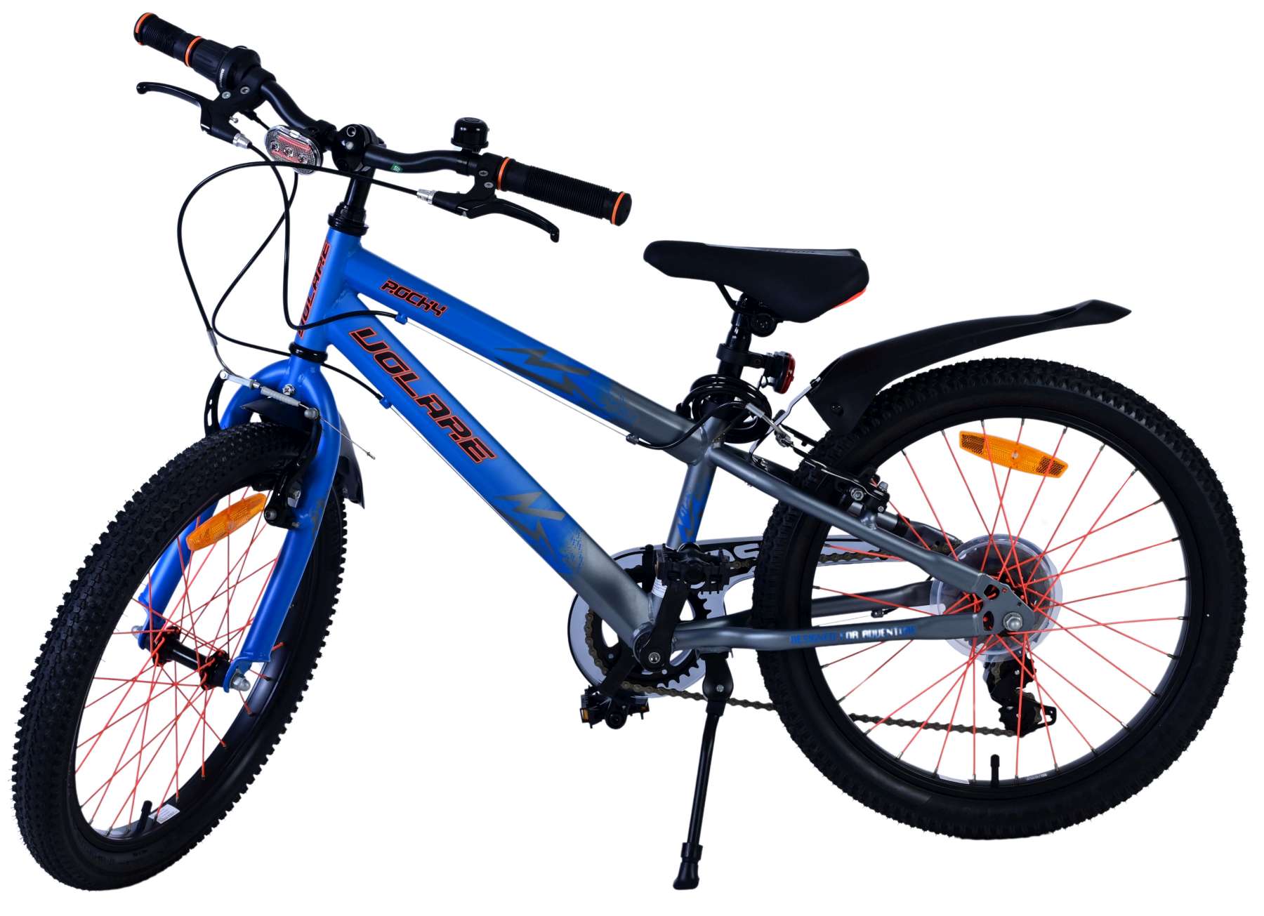 Volare Rocky Kinderfiets - 20 inch - 7 speed - Blauw 9 Volare Rocky Kinderfiets - 20 inch - 7 speed - Blauw - Afbeelding 9