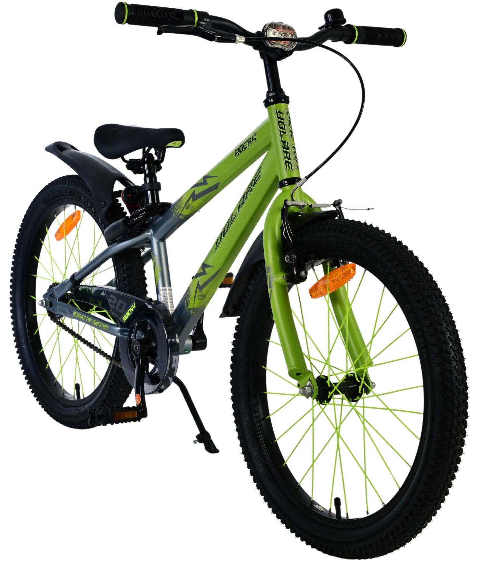 Volare Rocky Kinderfiets - Jongens - 20 inch - Groen 8 Volare Rocky Kinderfiets - Jongens - 20 inch - Groen - Afbeelding 8
