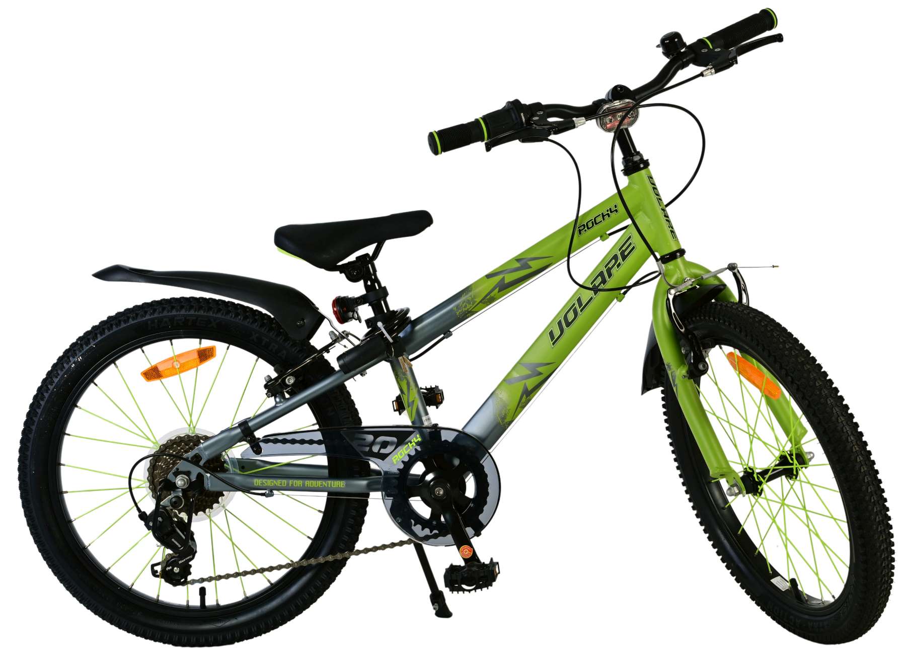Volare Rocky Kinderfiets - Jongens - 20 inch - Groen - 7 versnellingen 11 Volare Rocky Kinderfiets - Jongens - 20 inch - Groen - 7 versnellingen - Afbeelding 11