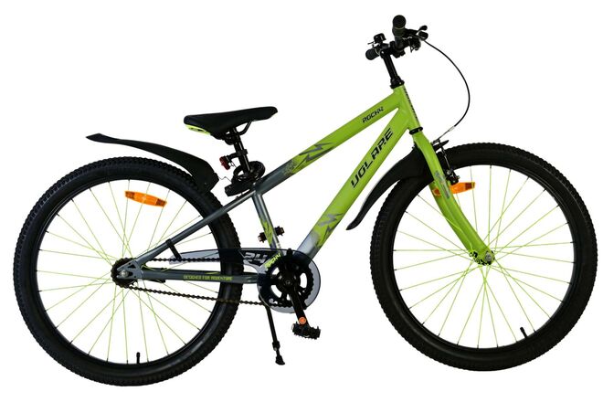 Volare Rocky Kinderfiets - Jongens - 24 inch - Groen 1 Volare Rocky Kinderfiets - Jongens - 24 inch - Groen