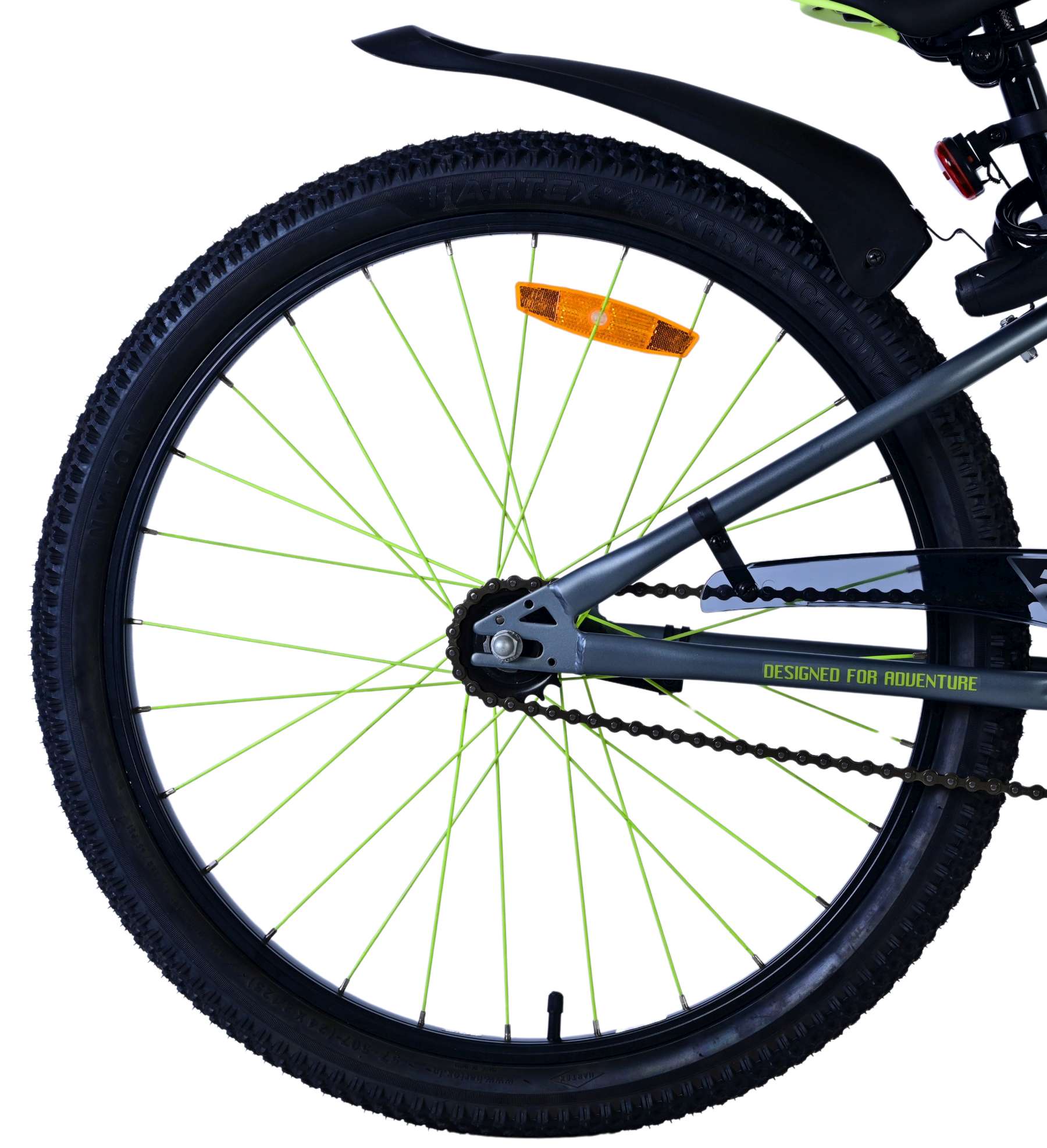 Volare Rocky Kinderfiets - Jongens - 24 inch - Groen 2 Volare Rocky Kinderfiets - Jongens - 24 inch - Groen - Afbeelding 2