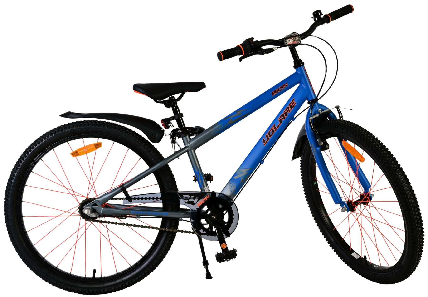 Volare Rocky Kinderfiets - 24 inch - Blauw - Shimano Nexus 3 versnellingen 11 Volare Rocky Kinderfiets - 24 inch - Blauw - Shimano Nexus 3 versnellingen - Afbeelding 11