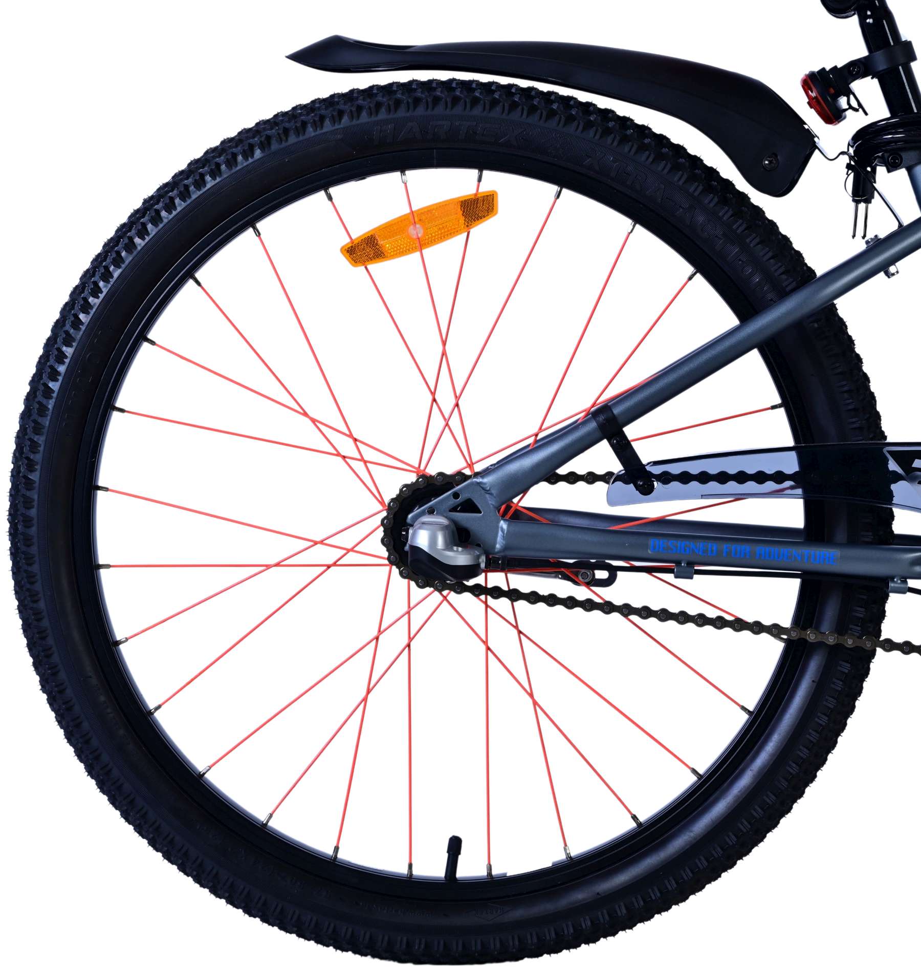 Volare Rocky Kinderfiets - 24 inch - Blauw - Shimano Nexus 3 versnellingen 2 Volare Rocky Kinderfiets - 24 inch - Blauw - Shimano Nexus 3 versnellingen - Afbeelding 2