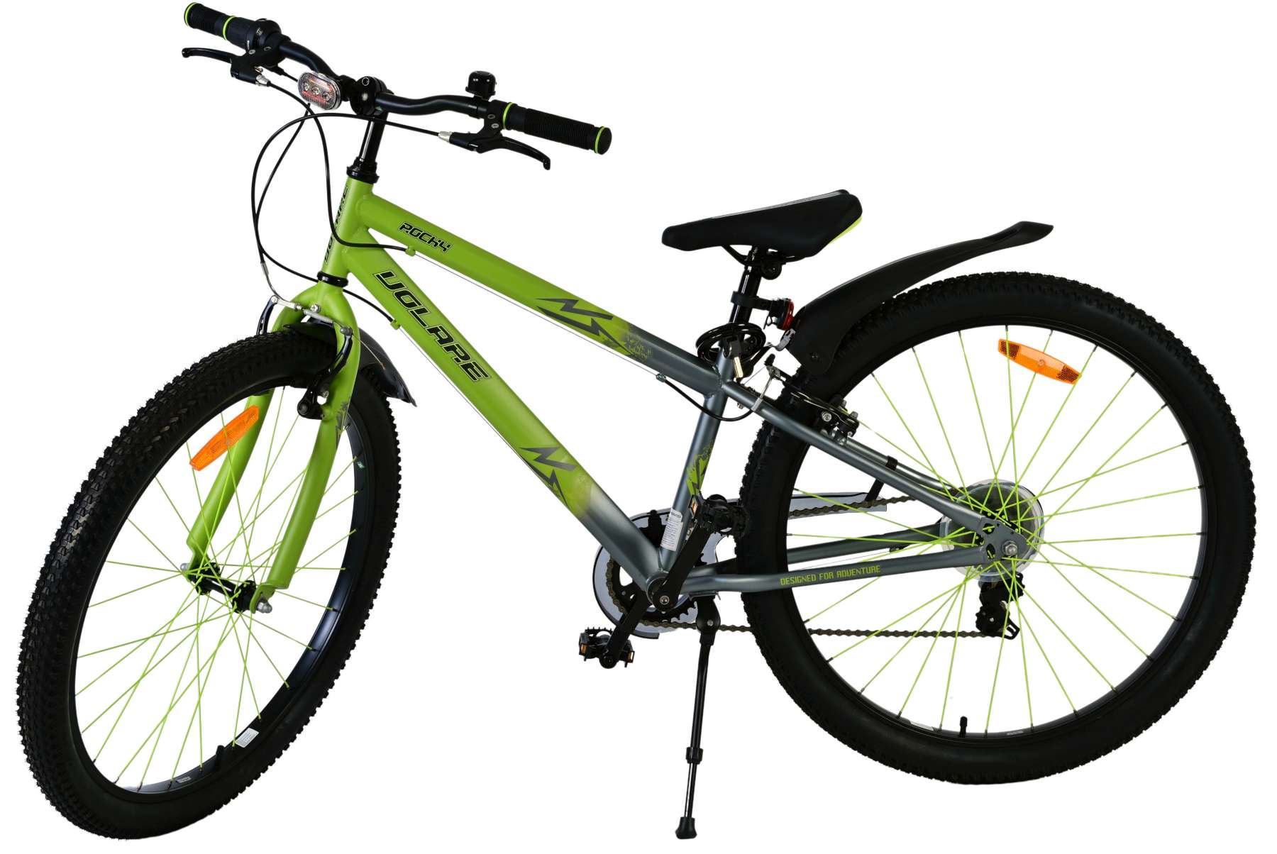 Volare Rocky Kinderfiets - 26 inch – Groen – 7 versnellingen 9 Volare Rocky Kinderfiets - 26 inch – Groen – 7 versnellingen - Afbeelding 9
