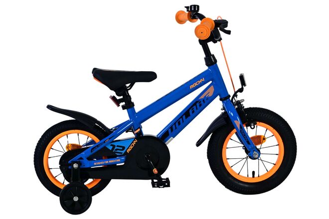 Volare Rocky Kinderfiets - Jongens - 12 inch - Blauw 1 Volare Rocky Kinderfiets - Jongens - 12 inch - Blauw