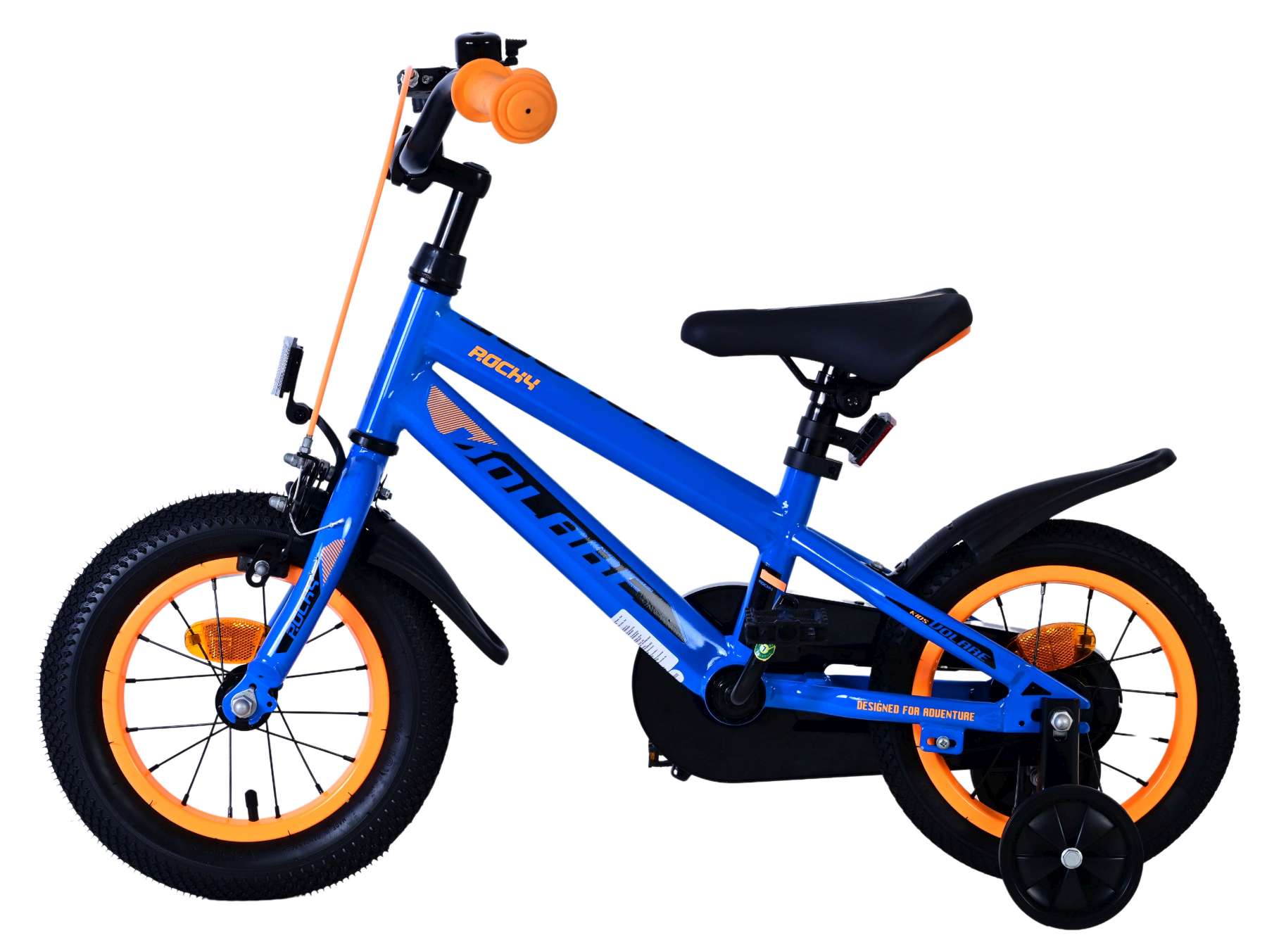 Volare Rocky Kinderfiets - Jongens - 12 inch - Blauw 7 Volare Rocky Kinderfiets - Jongens - 12 inch - Blauw - Afbeelding 7