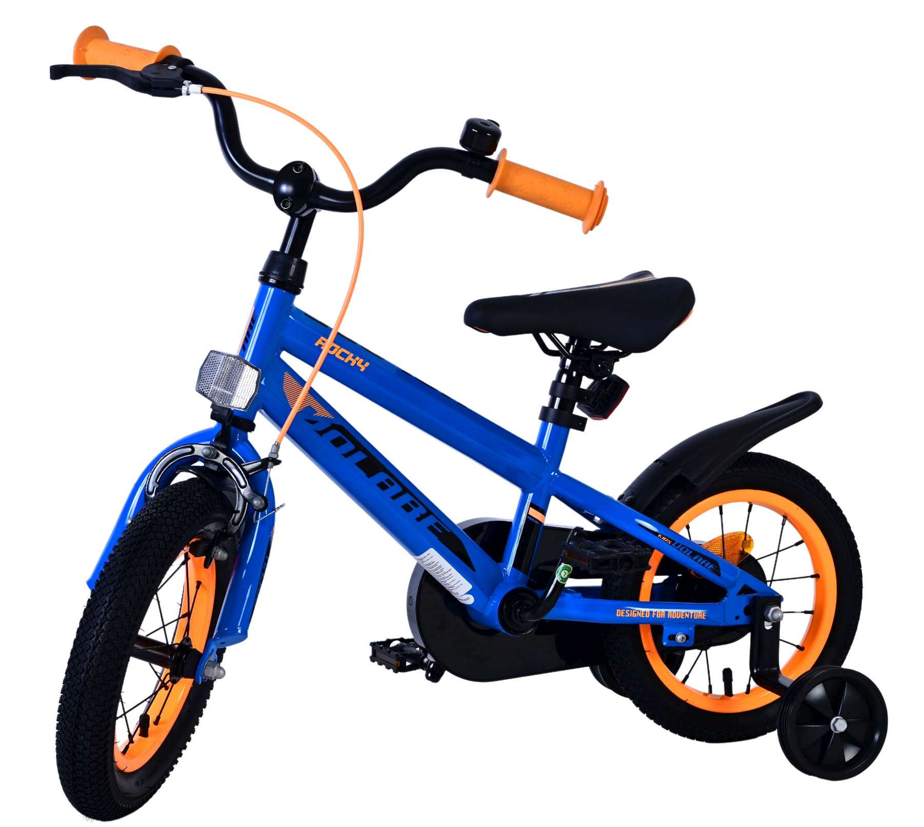 Volare Rocky Kinderfiets - Jongens - 12 inch - Blauw 8 Volare Rocky Kinderfiets - Jongens - 12 inch - Blauw - Afbeelding 8