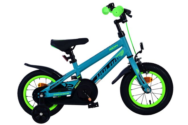Volare Rocky Kinderfiets - Jongens - 12 inch - Groen 1 Volare Rocky Kinderfiets - Jongens - 12 inch - Groen