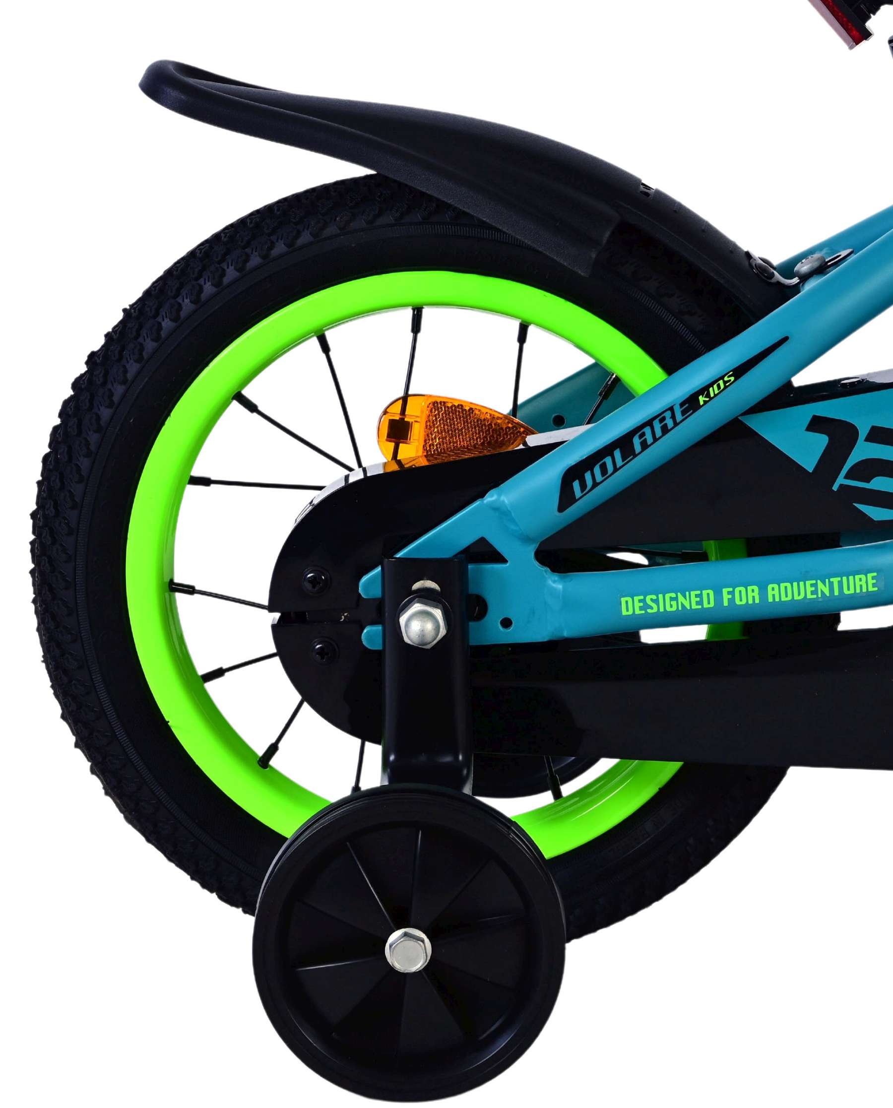 Volare Rocky Kinderfiets - Jongens - 12 inch - Groen 2 Volare Rocky Kinderfiets - Jongens - 12 inch - Groen - Afbeelding 2