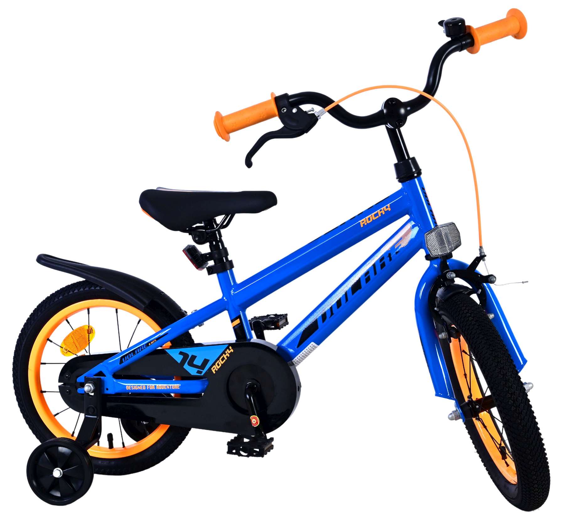 Volare Rocky Kinderfiets - Jongens - 14 inch - Blauw 10 Volare Rocky Kinderfiets - Jongens - 14 inch - Blauw - Afbeelding 10