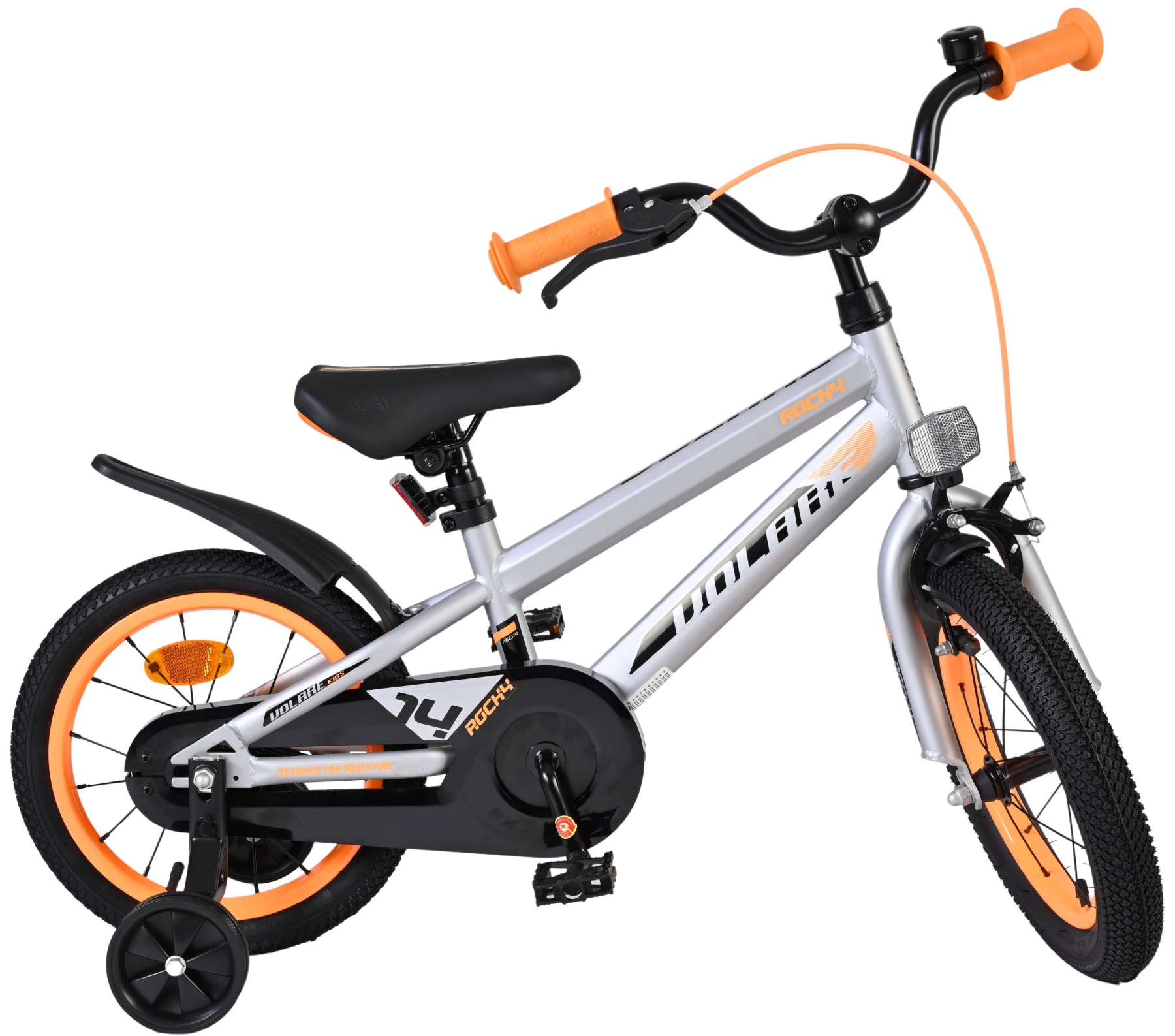 Volare Rocky Kinderfiets - Jongens - 14 inch - Grijs 10 Volare Rocky Kinderfiets - Jongens - 14 inch - Grijs - Afbeelding 10