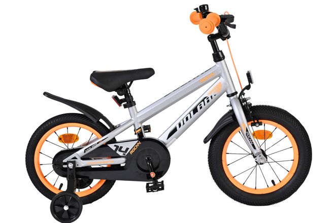 Volare Rocky Kinderfiets - Jongens - 14 inch - Grijs 1 Volare Rocky Kinderfiets - Jongens - 14 inch - Grijs