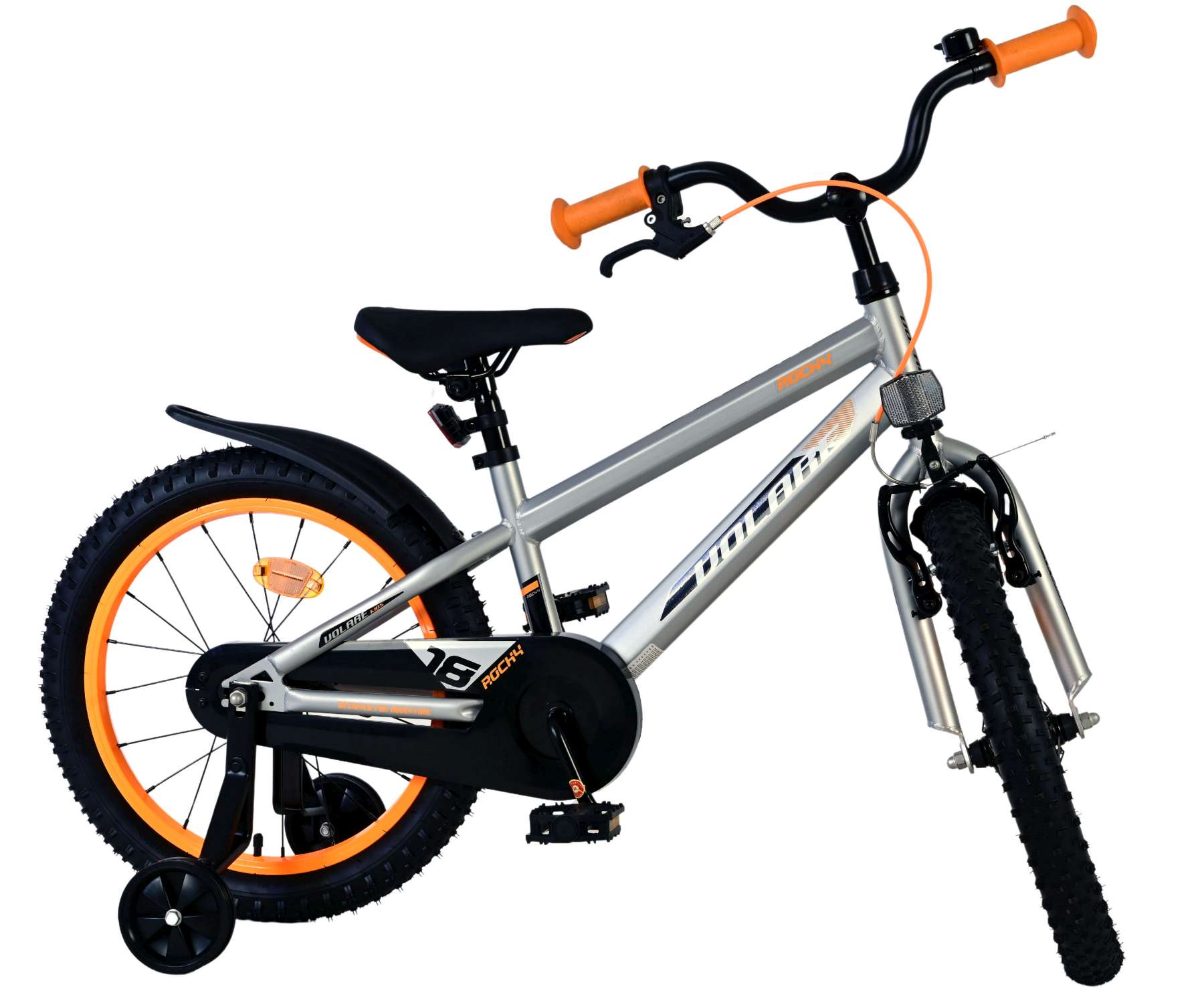 Volare Rocky Kinderfiets - Jongens - 18 inch - Grijs 10 Volare Rocky Kinderfiets - Jongens - 18 inch - Grijs - Afbeelding 10